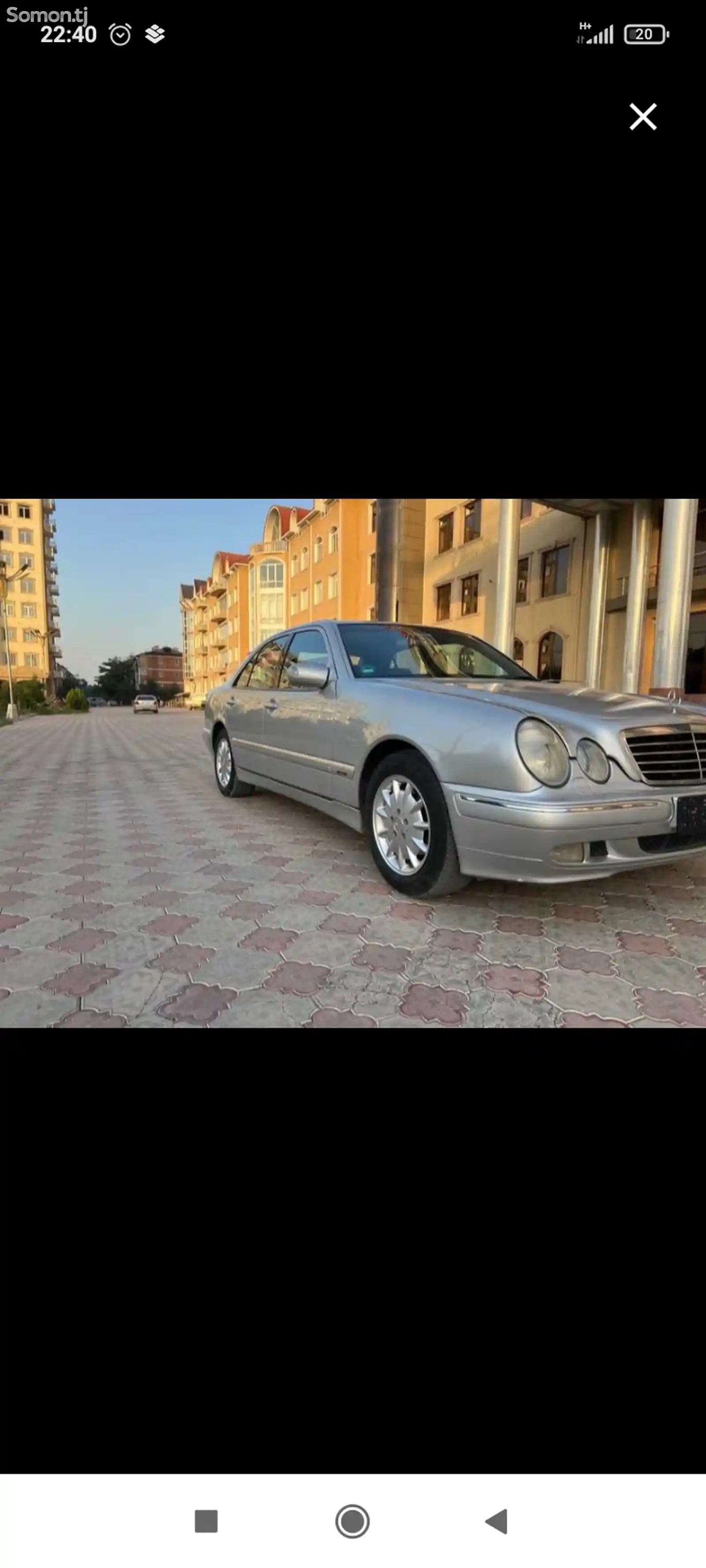 Mercedes-Benz E class, 2000-1