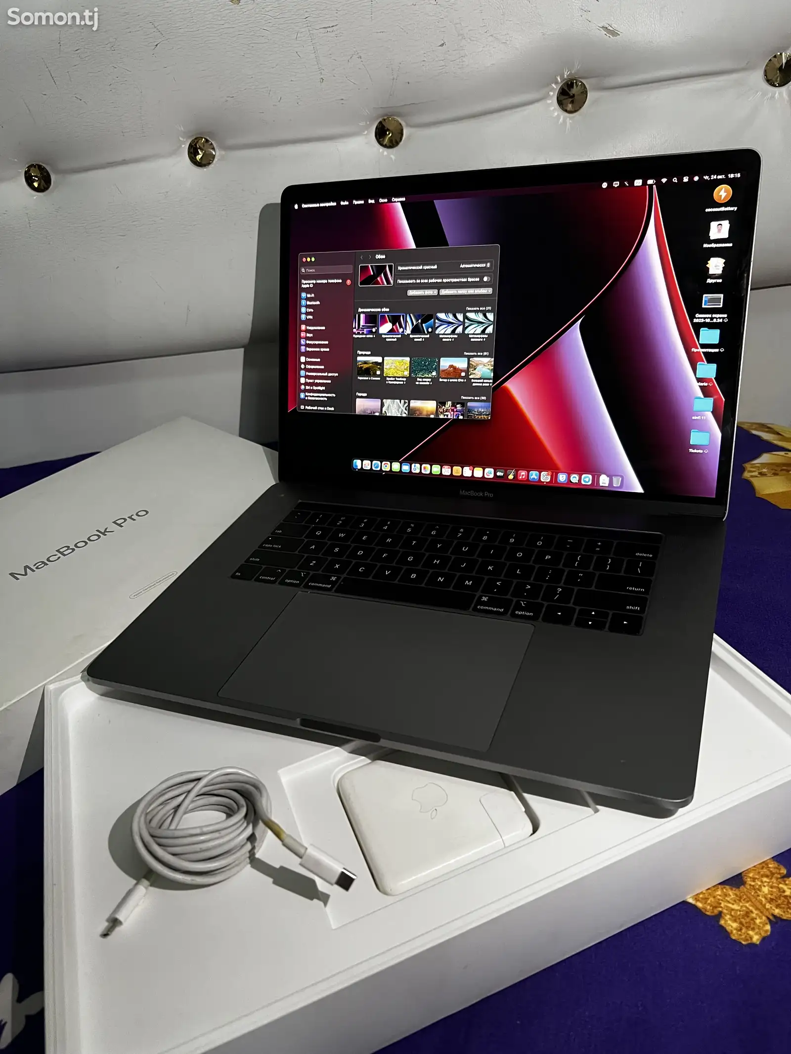 Ноутбук MacBook Pro 15.4 inch 2019 Core i7 512gb-2