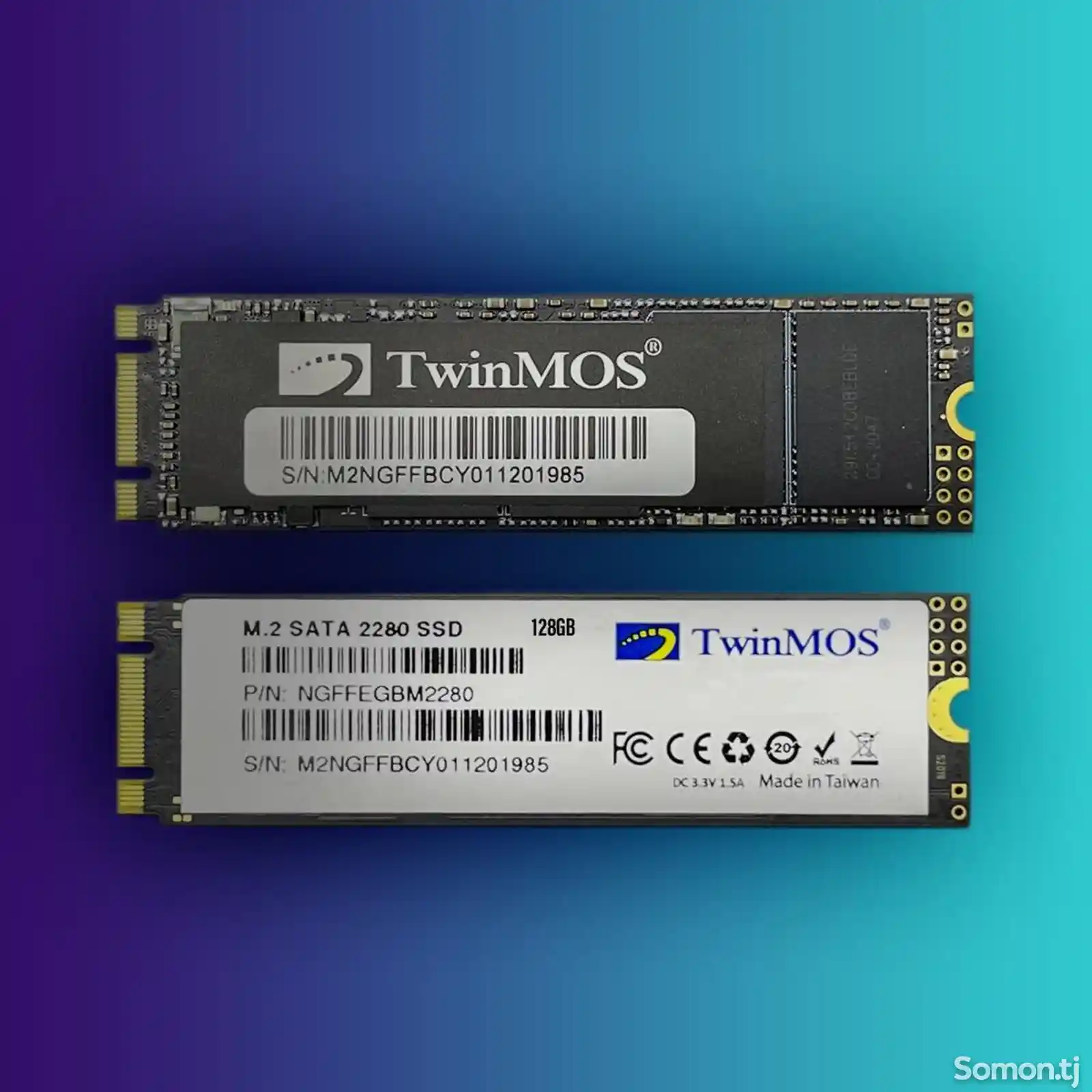 SSD накопитель M2 Twinmos 128Gb-1