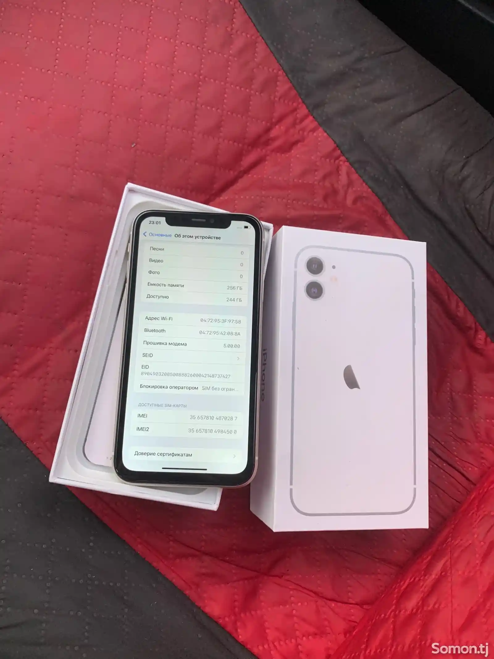 Apple iPhone 11, 256 gb, White-3