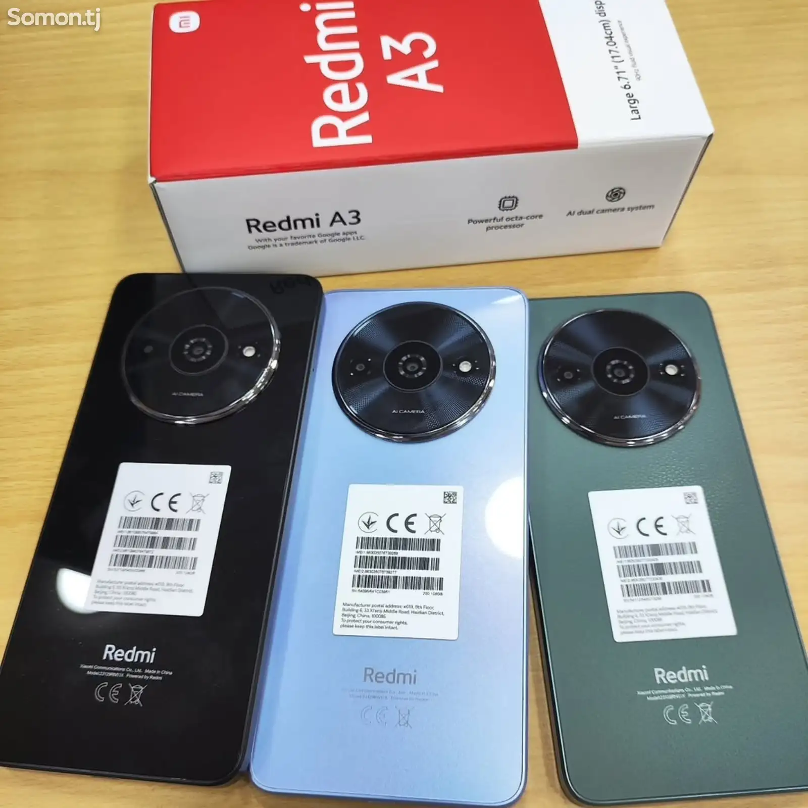 Xiaomi Redmi A3 4/128gb blue-1