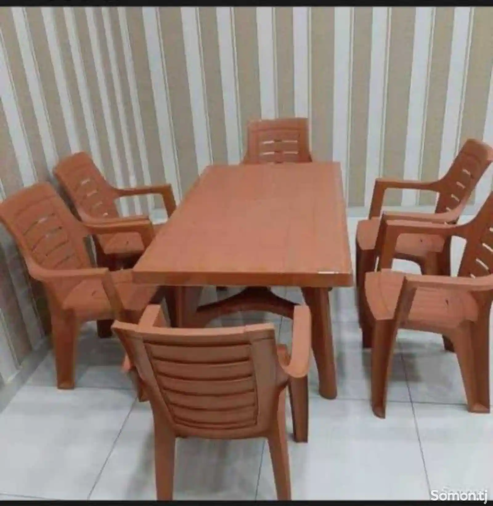 Стол со стульями,5783-1