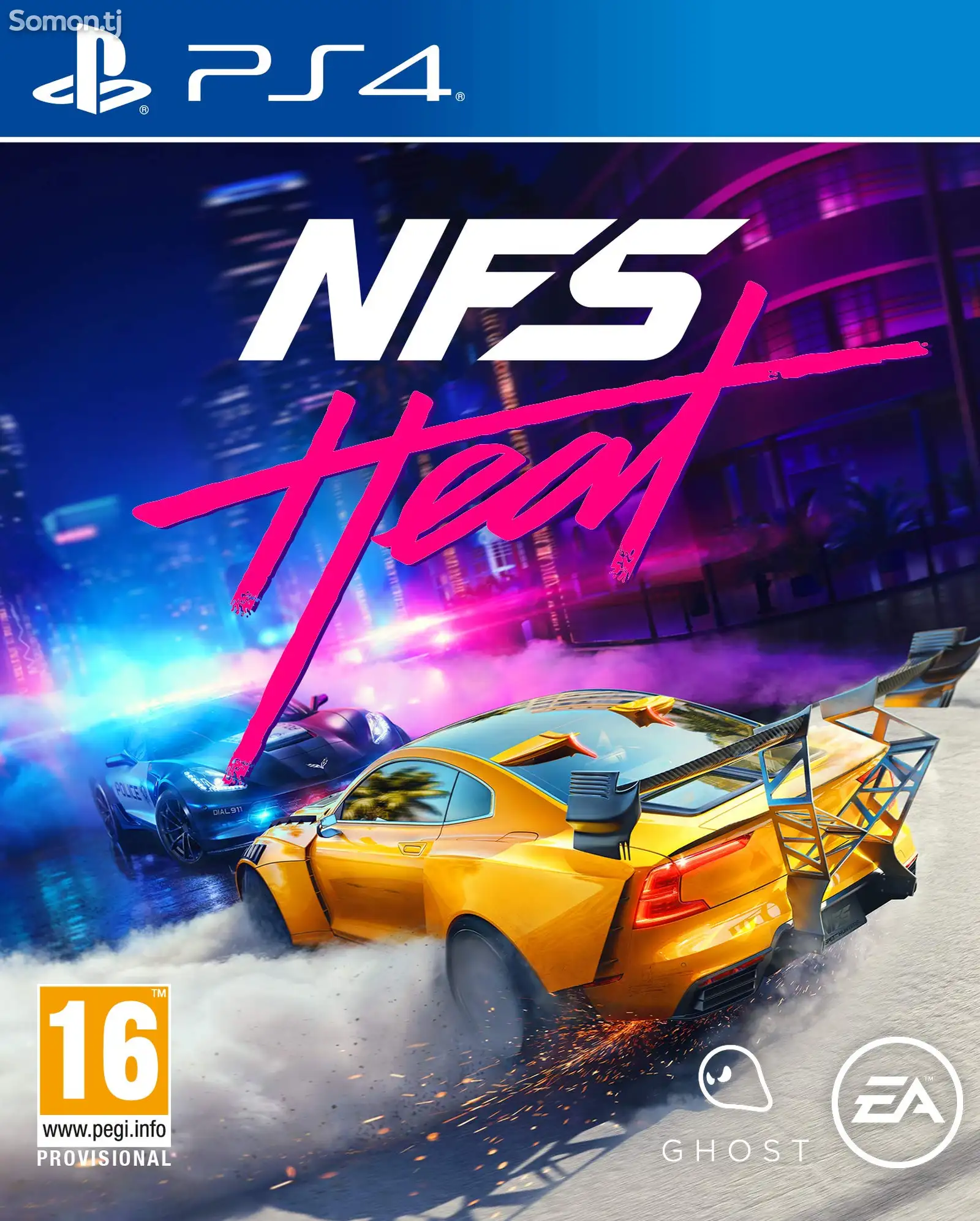 Игра NFS heat для PS-4 / 5.05 /6.72/7.02 /7.55 /9.00/11.00/