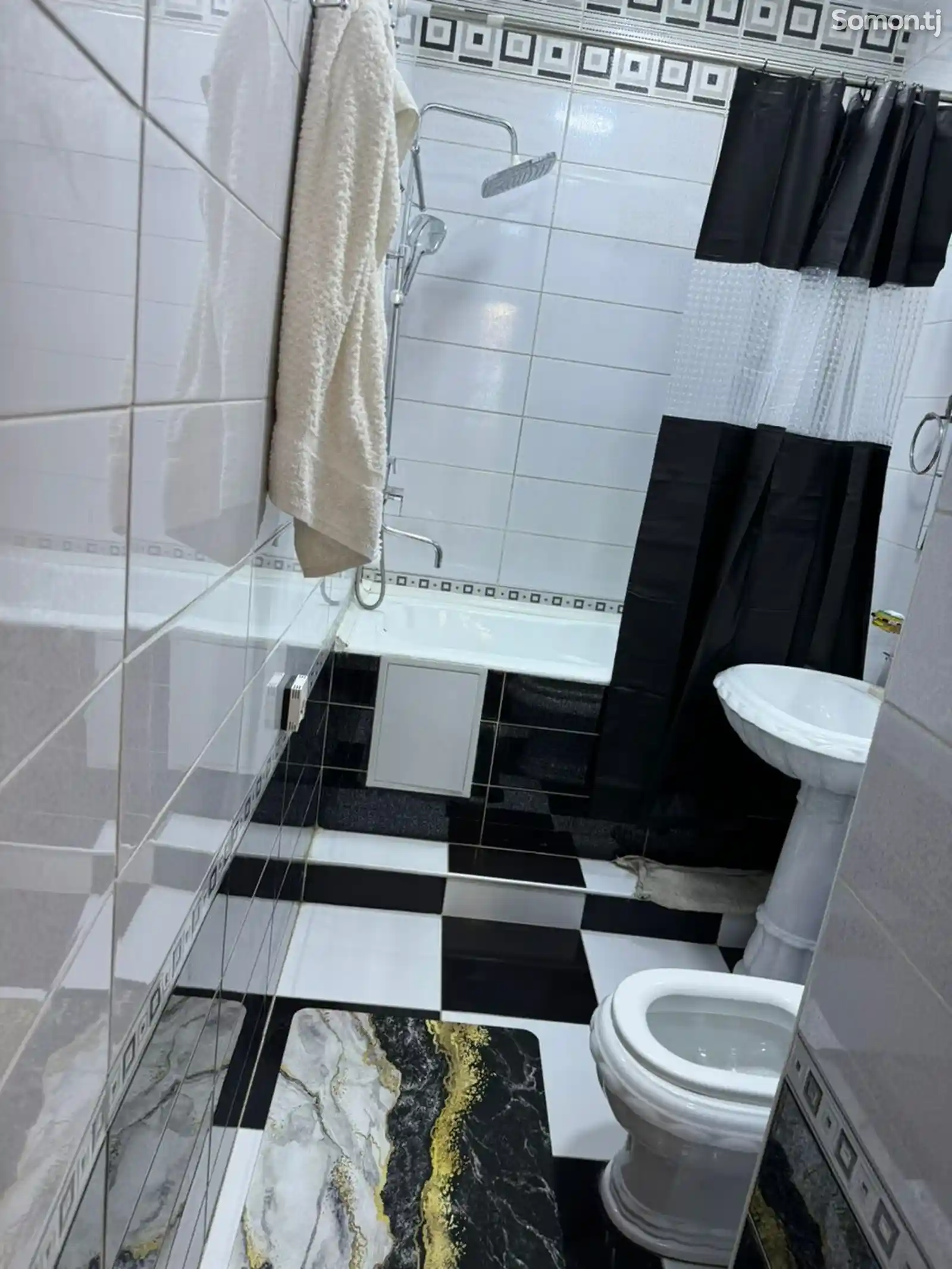 2-комн. квартира, 6 этаж, 101м², Сомони-7