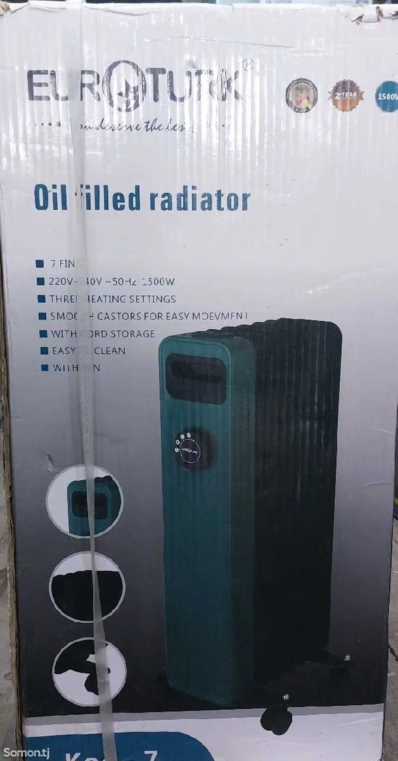 Радиатор Euroturk -7Fin1500W-1