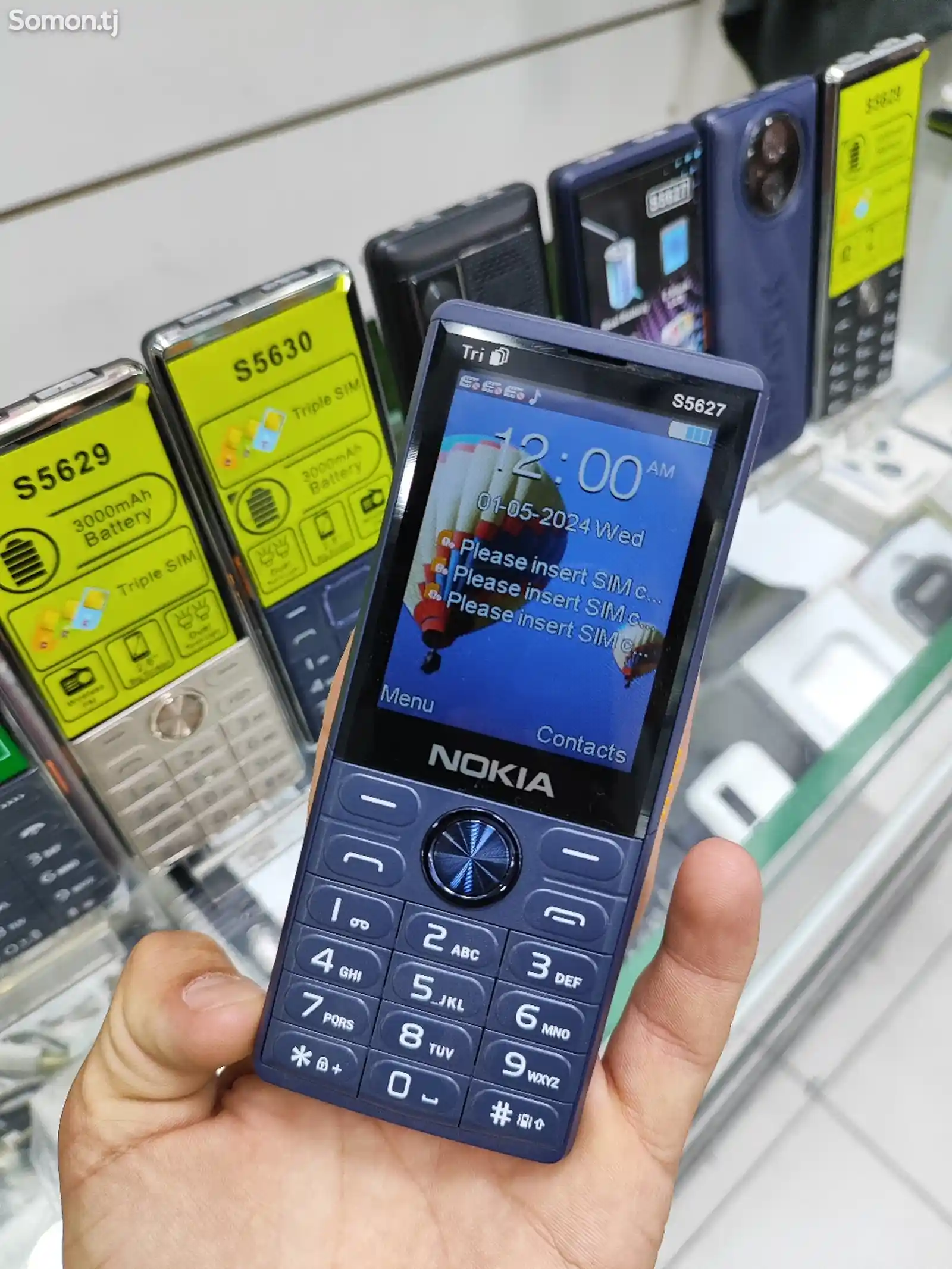 Nokiа 5612 3SIM blue-8