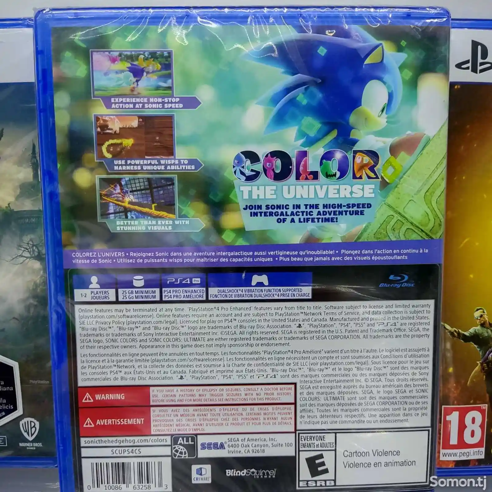 Игра Sonic Color Ultimate для Playstation 4-2