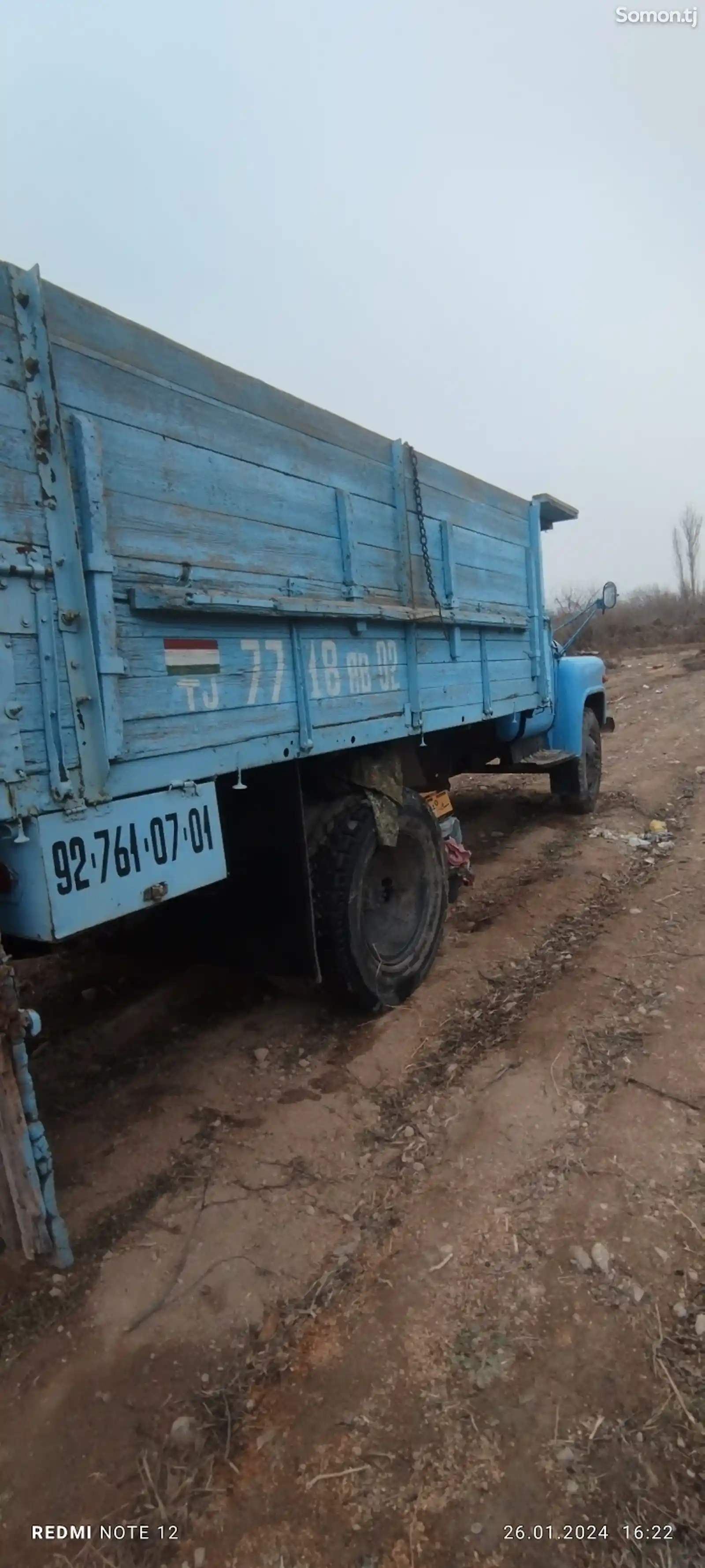 Бортовой грузовик Газ-53, 1992-5