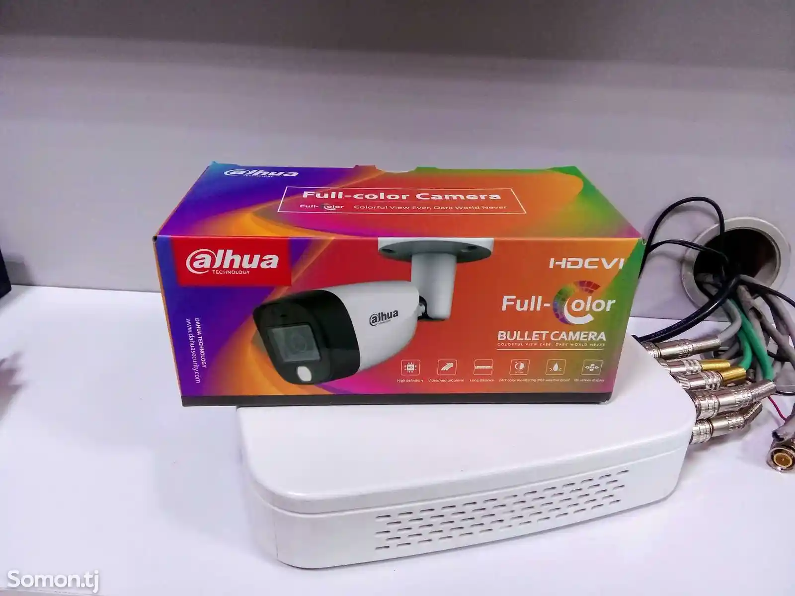 Камера видеонаблюдения FullColor со звукозаписью 2mp-1