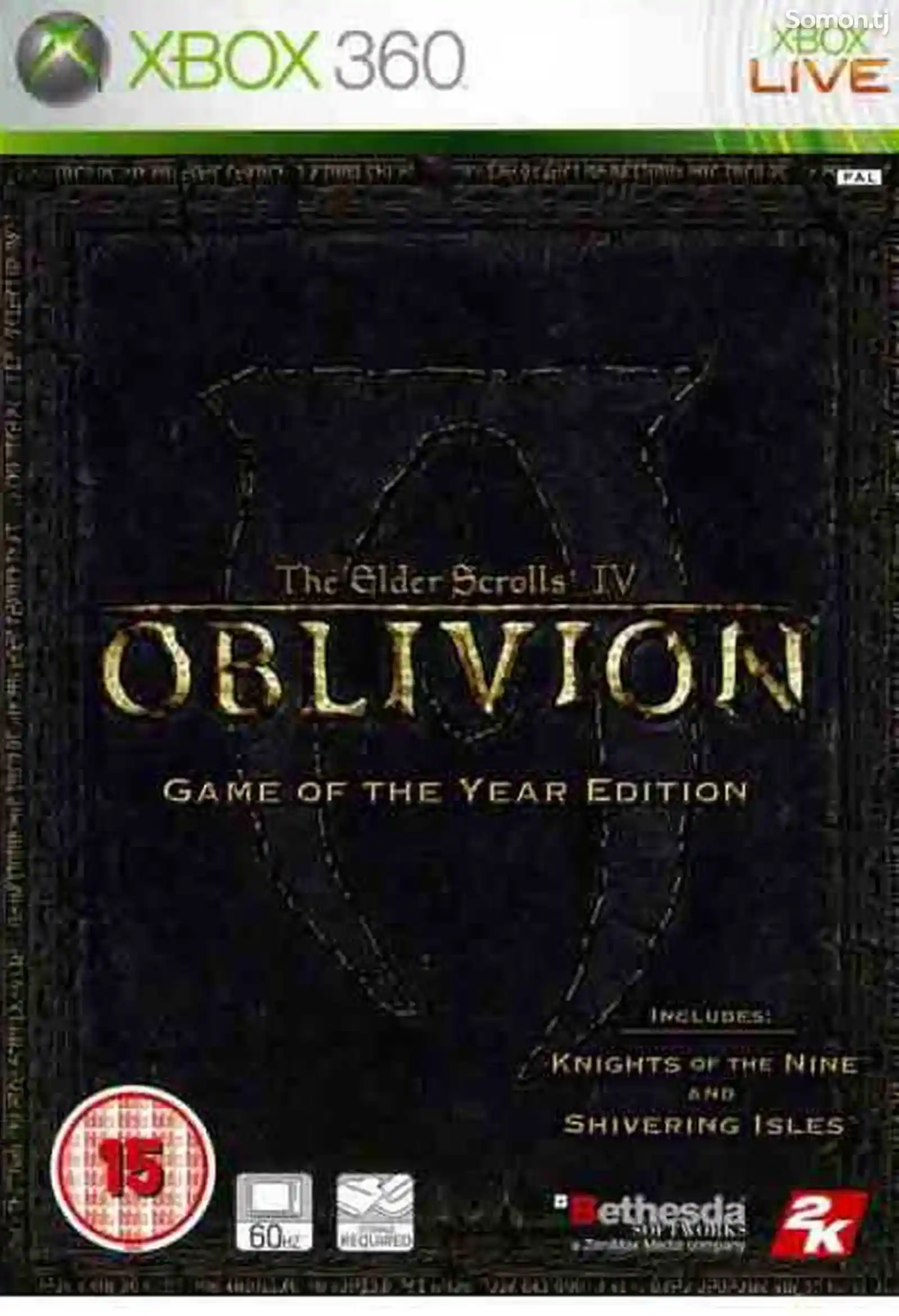 Игра The elders scrolls 4 oblivion для прошитых Xbox 360