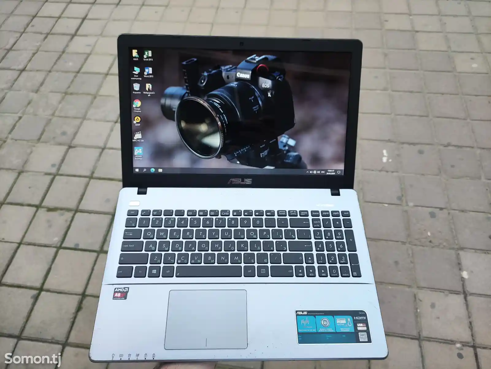 Игровой ноутбук Asus A8 5550M Vs Core i5-1