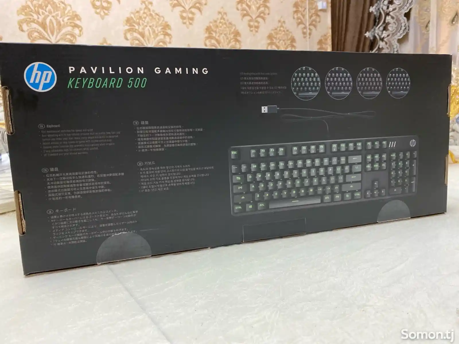 Игровая механическая клавиатура Hp pavilion gaming keyboard 500-2