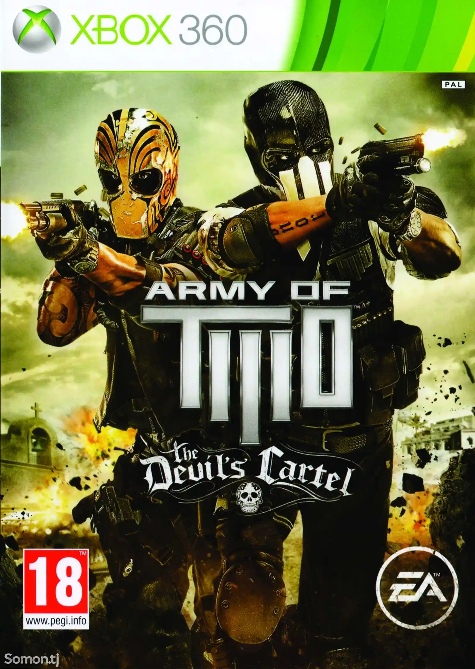 Игра Army of two the devils carte Xbox 360