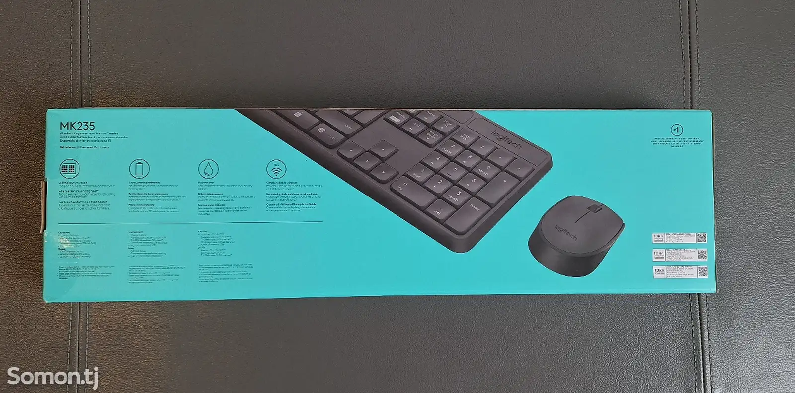 Клавиатура и мышь беспроводная Logitech MK235-3