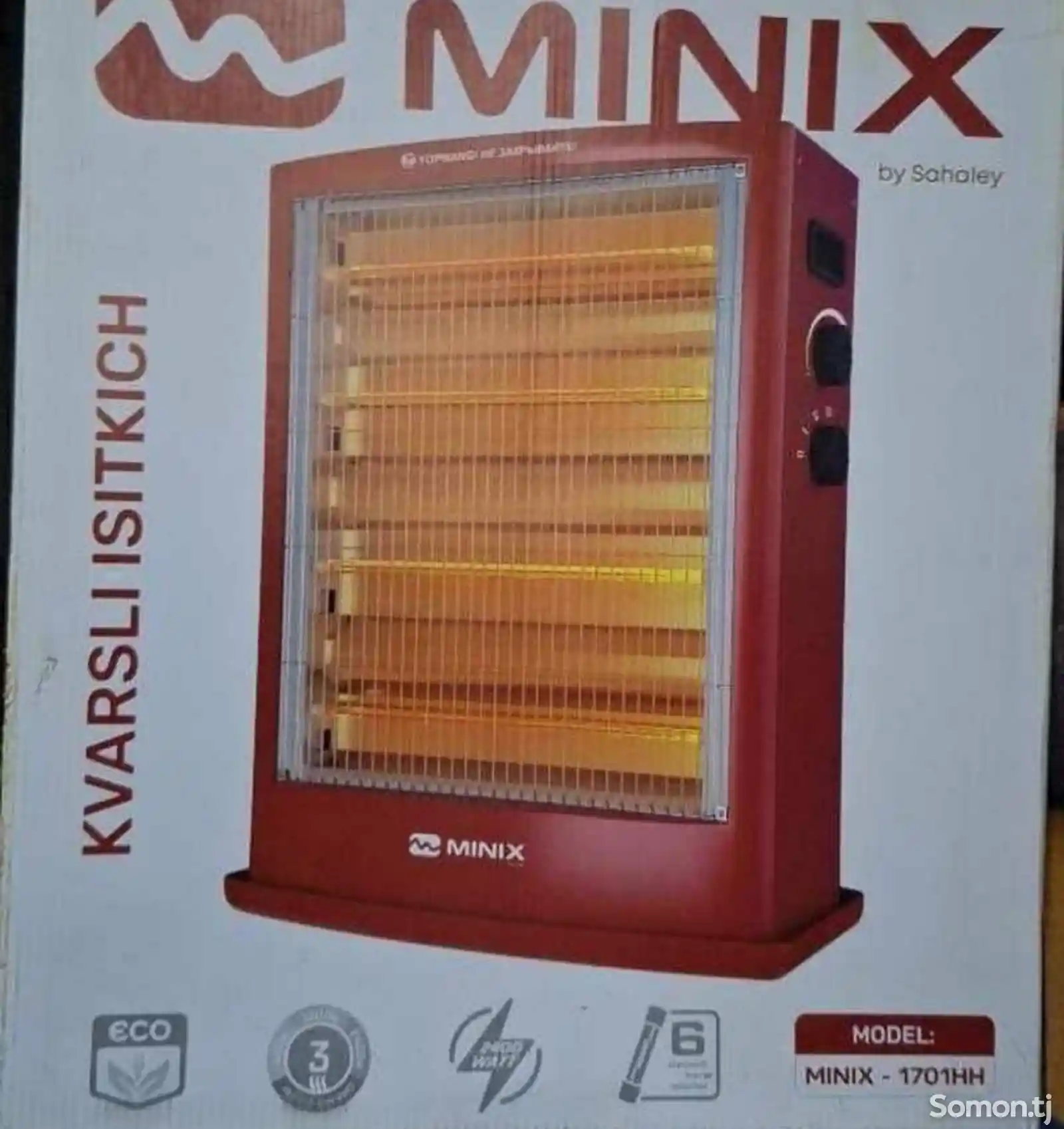 Печка спиральная Minex-1701-1