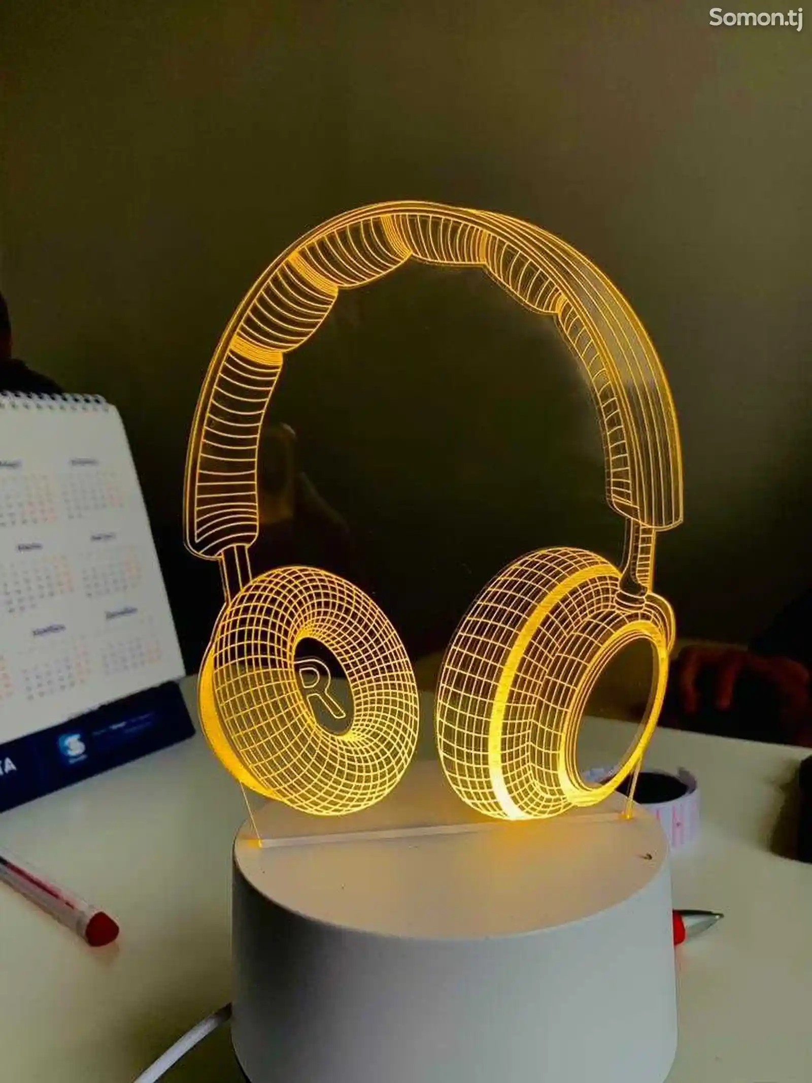 Ночник 3D светодиодная лампа для комнаты-5