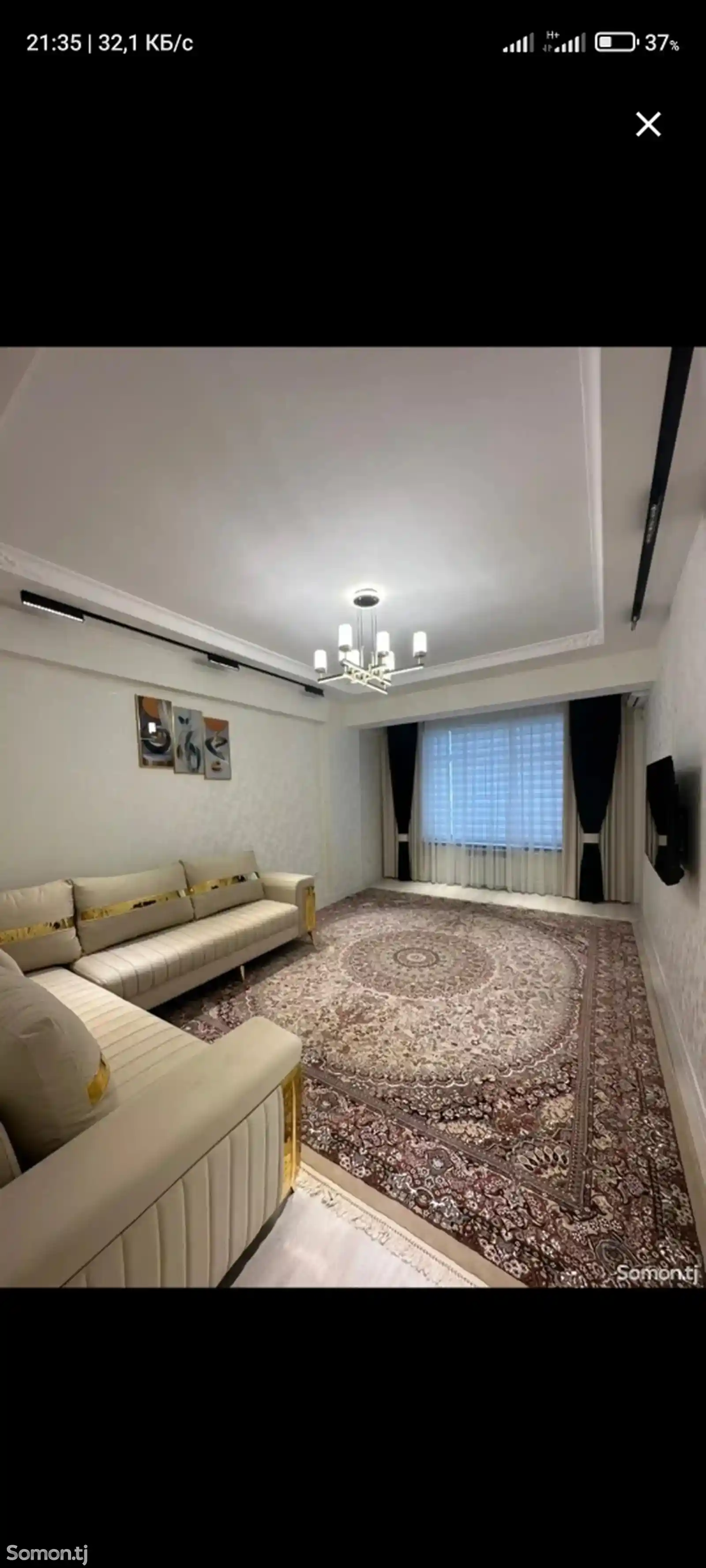 2-комн. квартира, 13 этаж, 63 м², И.Сомони-7