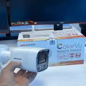 Камера наружная IP Hikivision DS 2CD2047G2 LU Color Vu 4мм 4мп