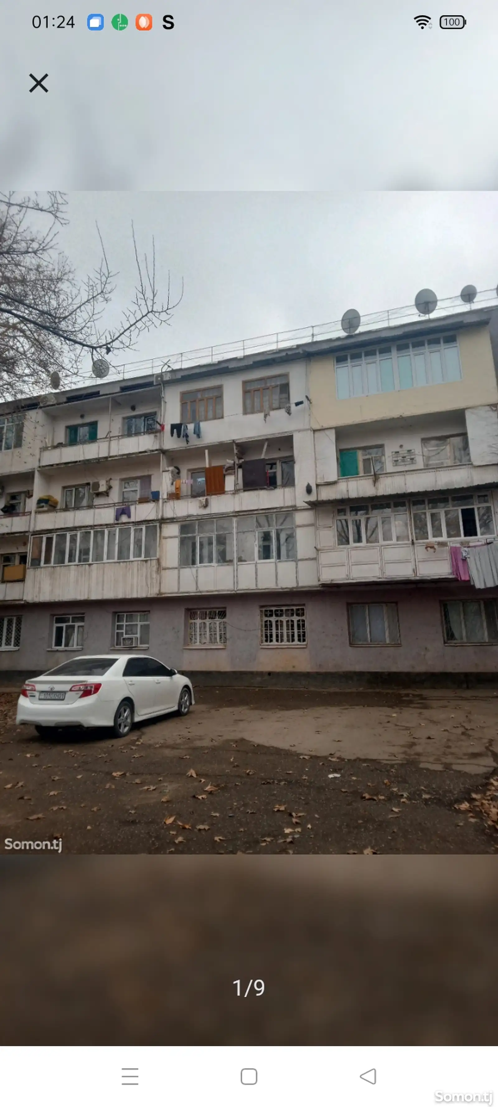 2-комн. квартира, 4 этаж, 38 м², Сино-1