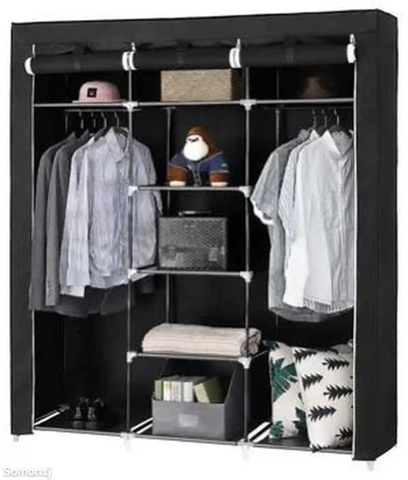 Шкаф для одежды тканевый, отдельный гардероб-2