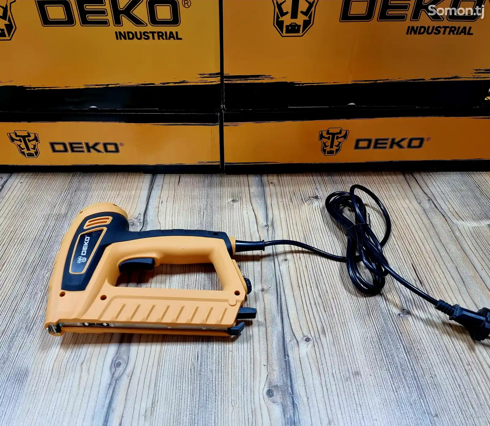 Степлер электрический строительный Deko DKET01-1