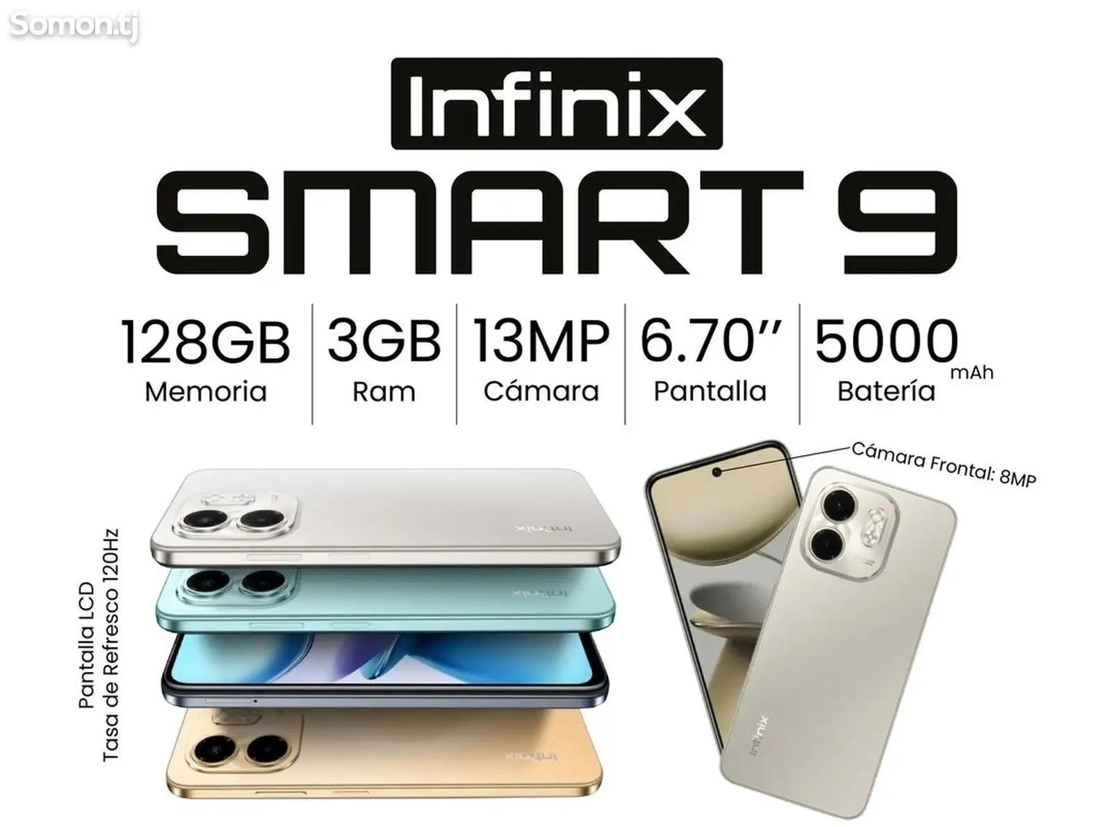 infinix Smart 9 3+3/64g 4+4/128g-1