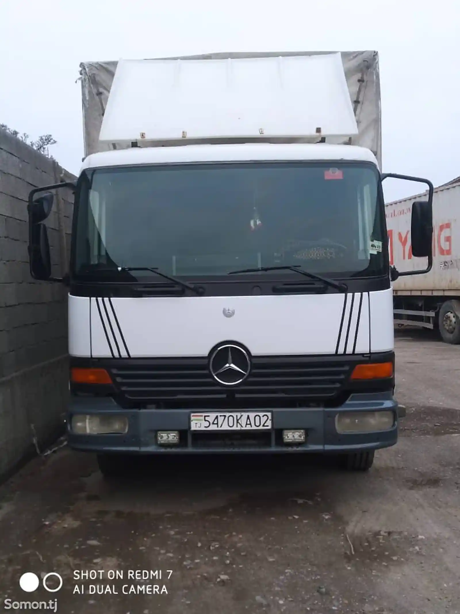 Бортовой грузовик Mercedes-Benz Atego 815, 2000-1