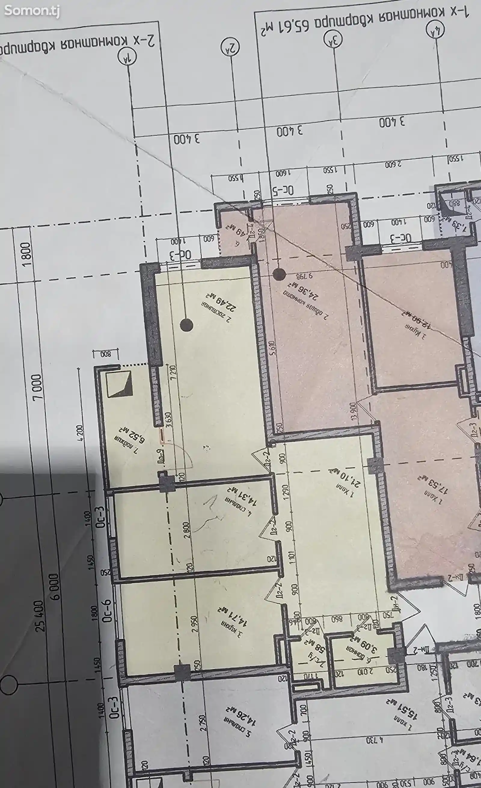 2-комн. квартира, 12 этаж, 84 м², водонасос-1