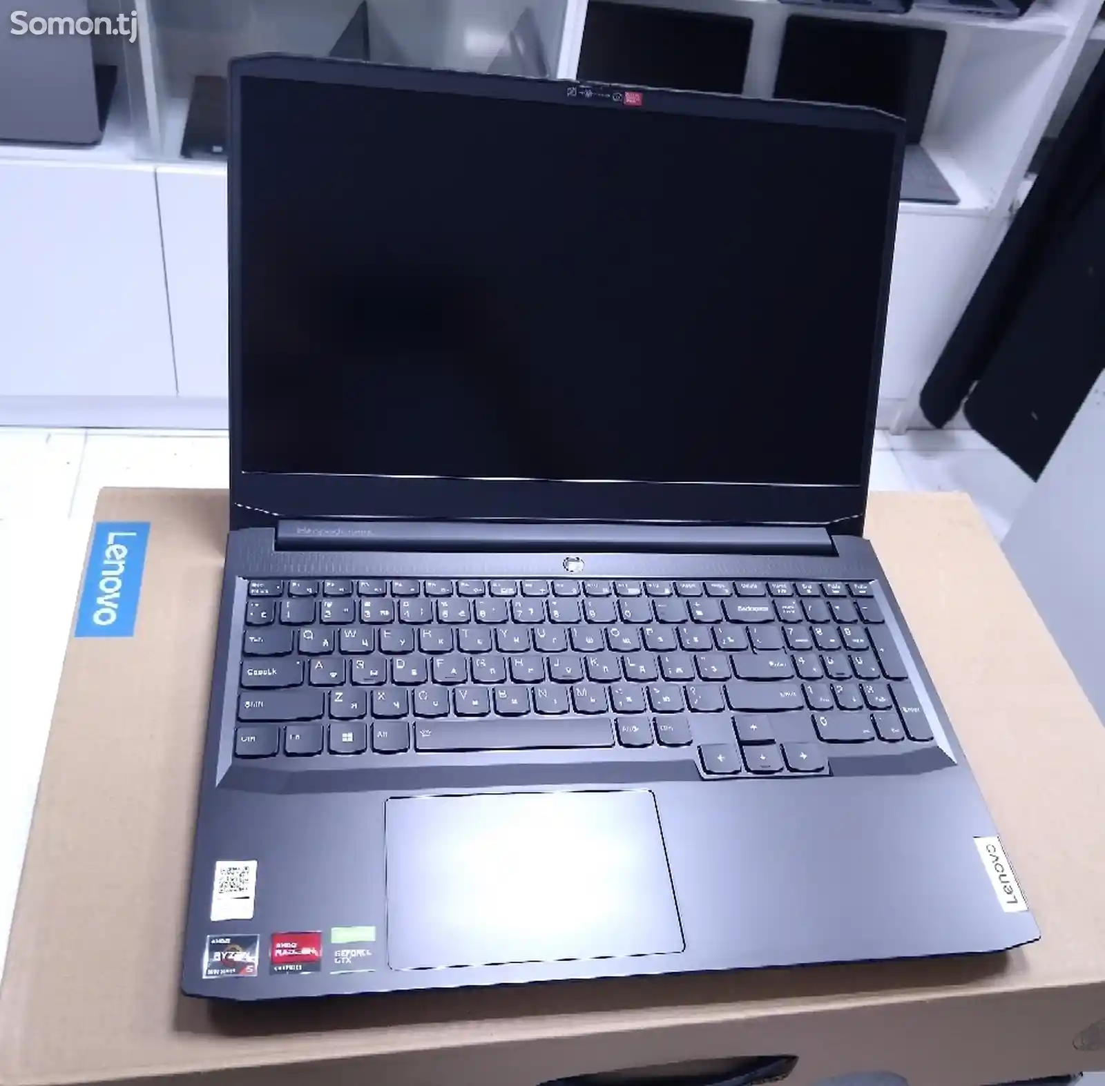 Игровой ноутбук Lenovo Ryzen 5 5600H 3.30GHz GTX 1650 RAM DDR4 16ГБ-8