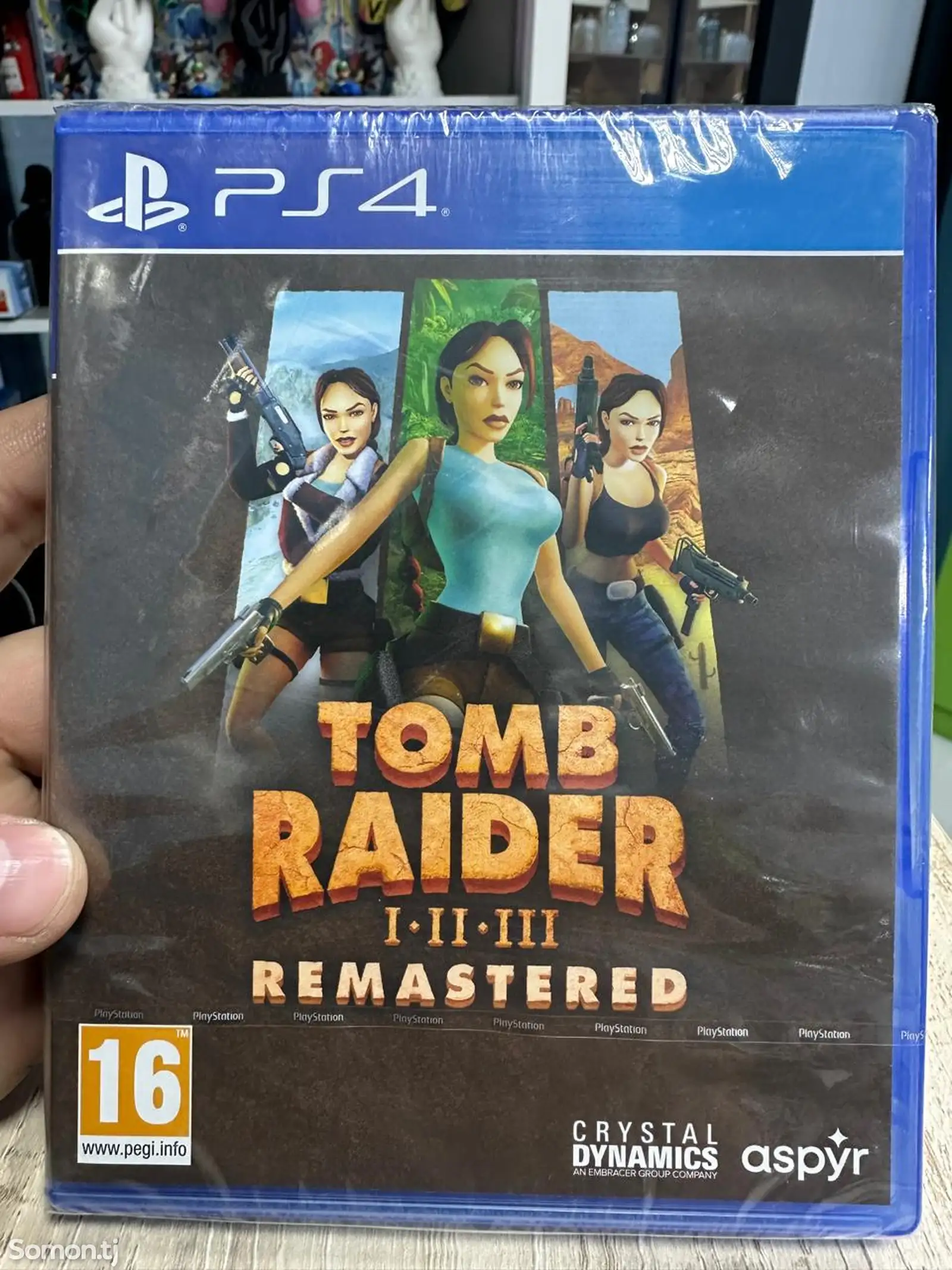 Игра TOM RAIDER 1.2.3.REMASTER PS4