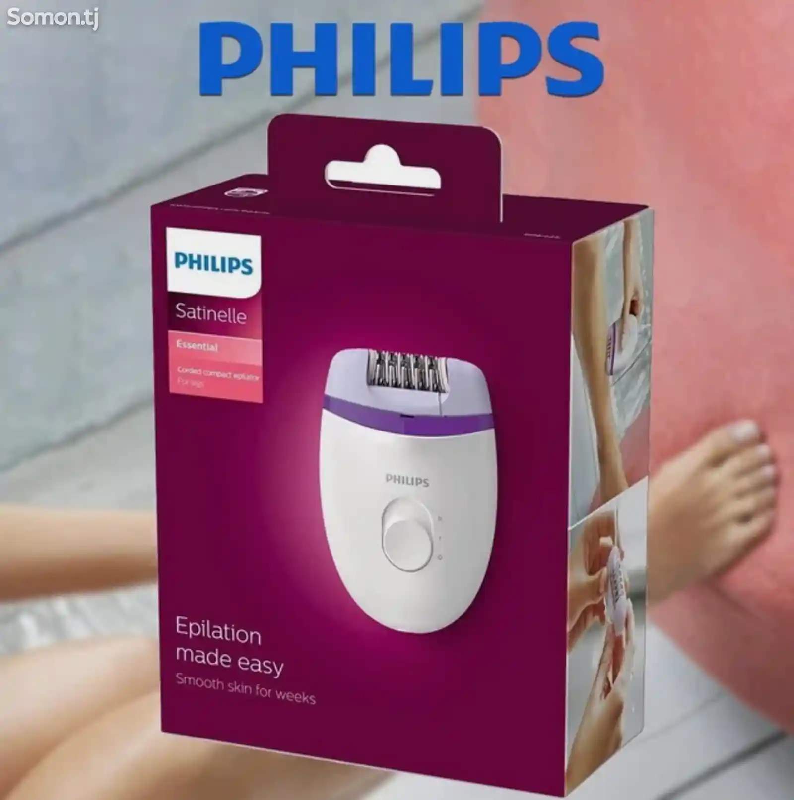 Philips Эпилятор Beauty Satinelle Компактный портативный электрический-1