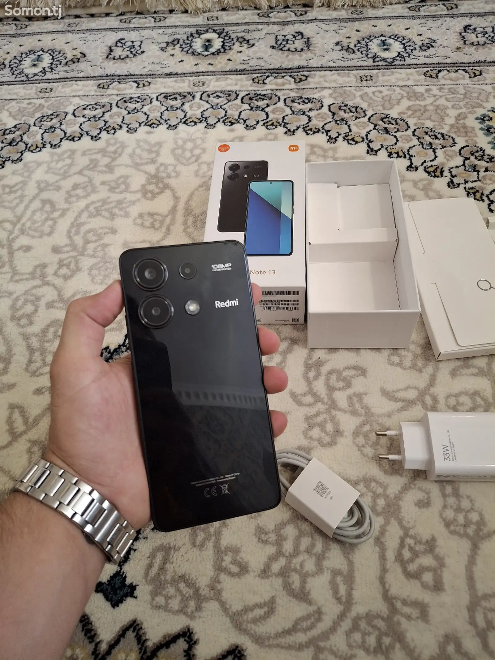 Xiaomi Redmi Note 13 Black 8/128GB-1