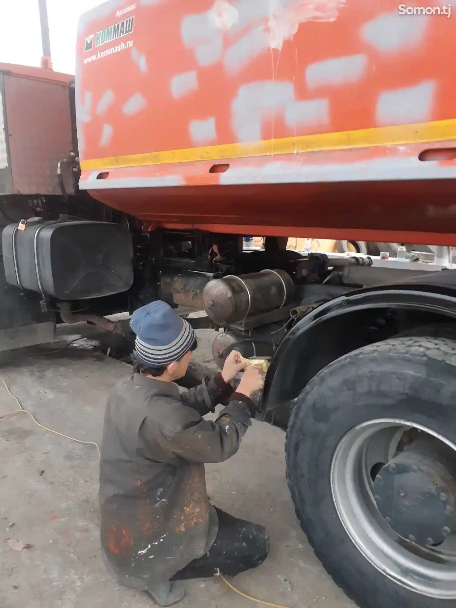 Услуги молярных работ для грузовых машин-3
