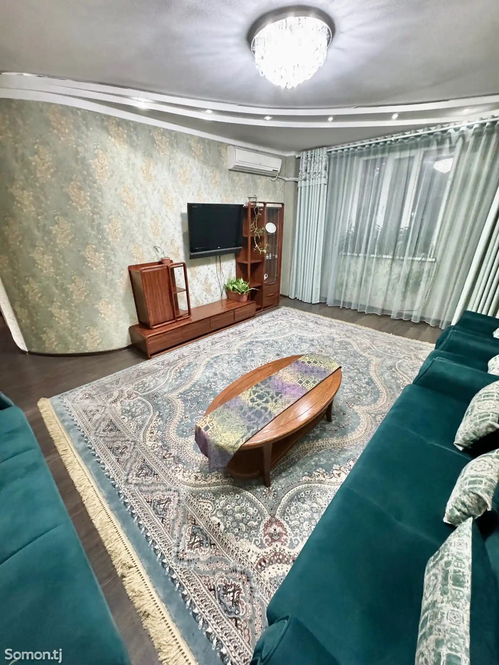 2-комн. квартира, 2 этаж, 100 м², Исмоили Сомони-10