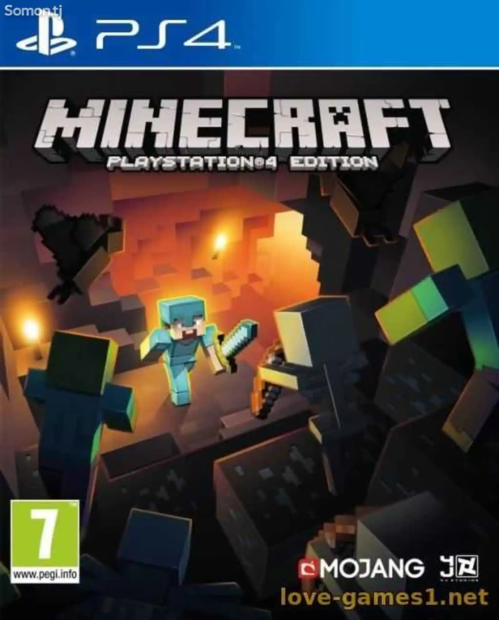 Игра Minecraft PlayStation 4 Edition v.2.72-1