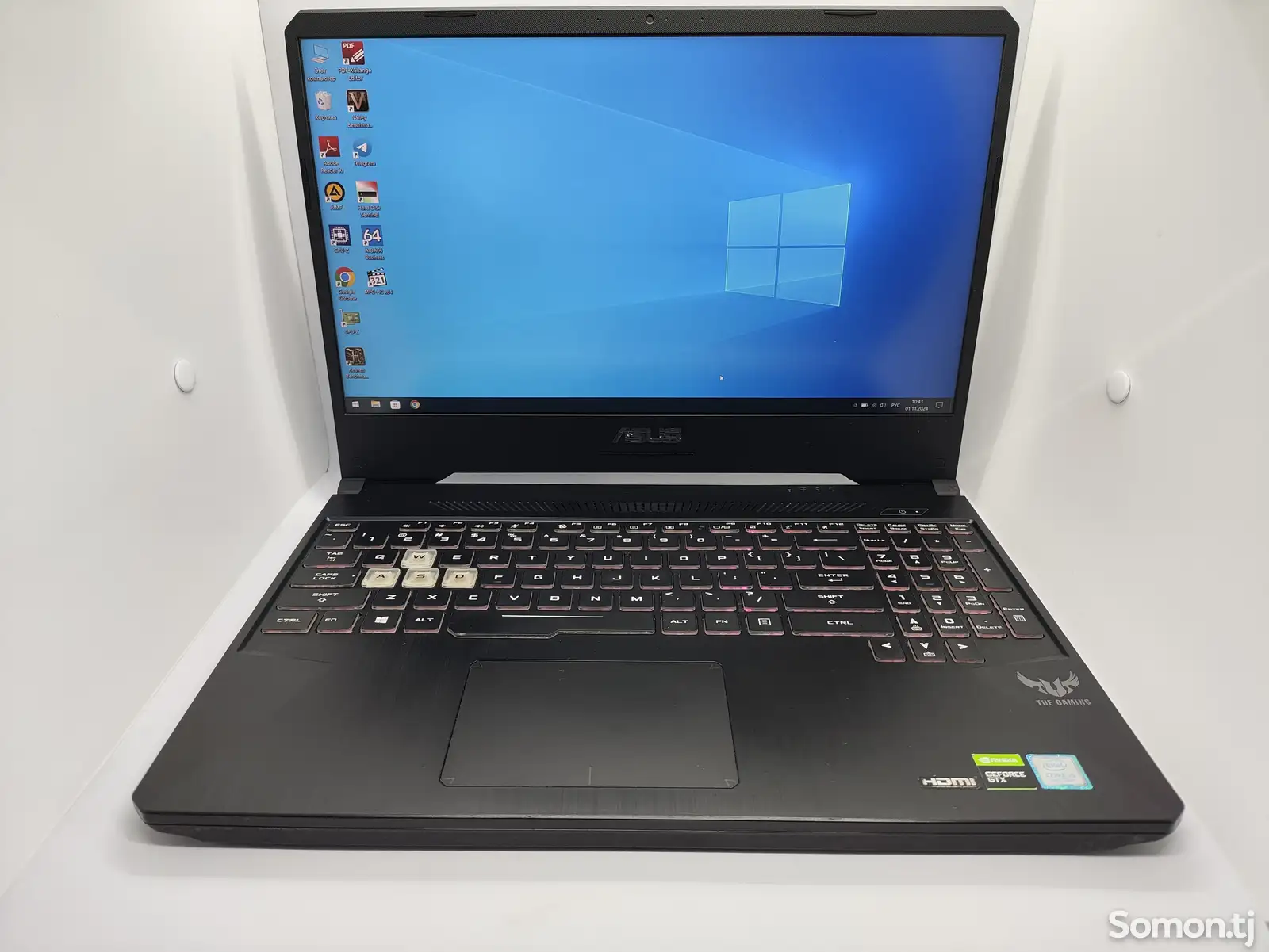 Игровой ноутбук Asus TUF i5-9300H/16GB DDR4/GTX1650/512GB SSD-1