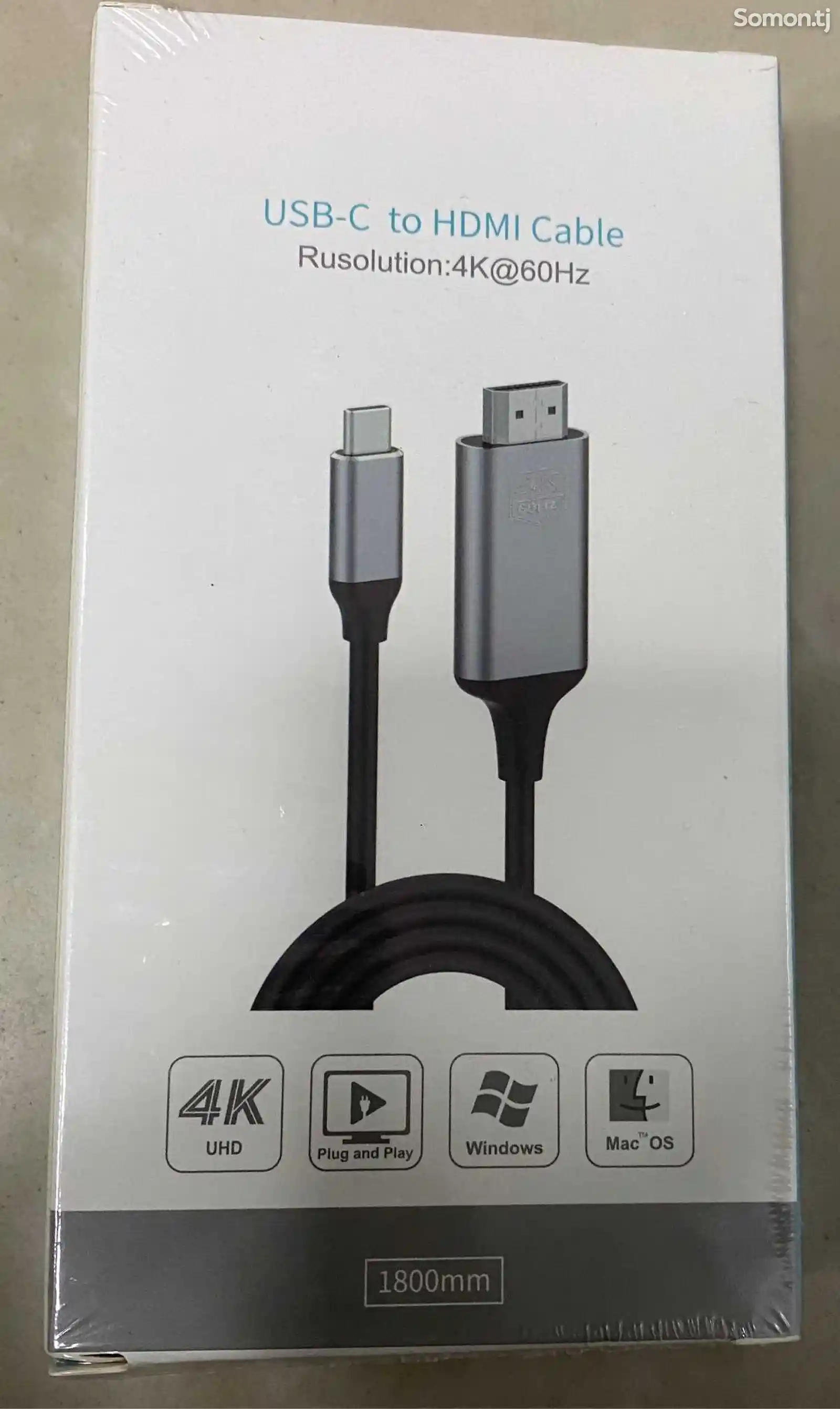 Кабель USB Type-C - HDMI-1