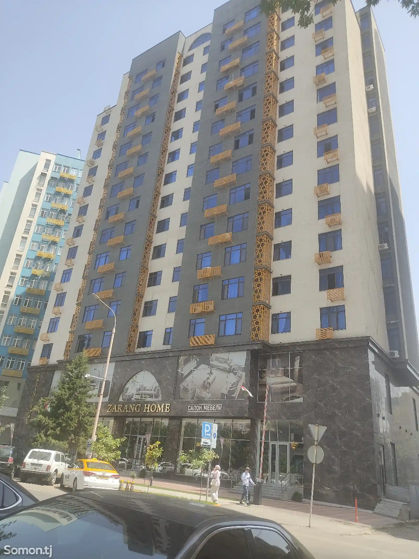 2-комн. квартира, 13 этаж, 63 м², Сомони-1