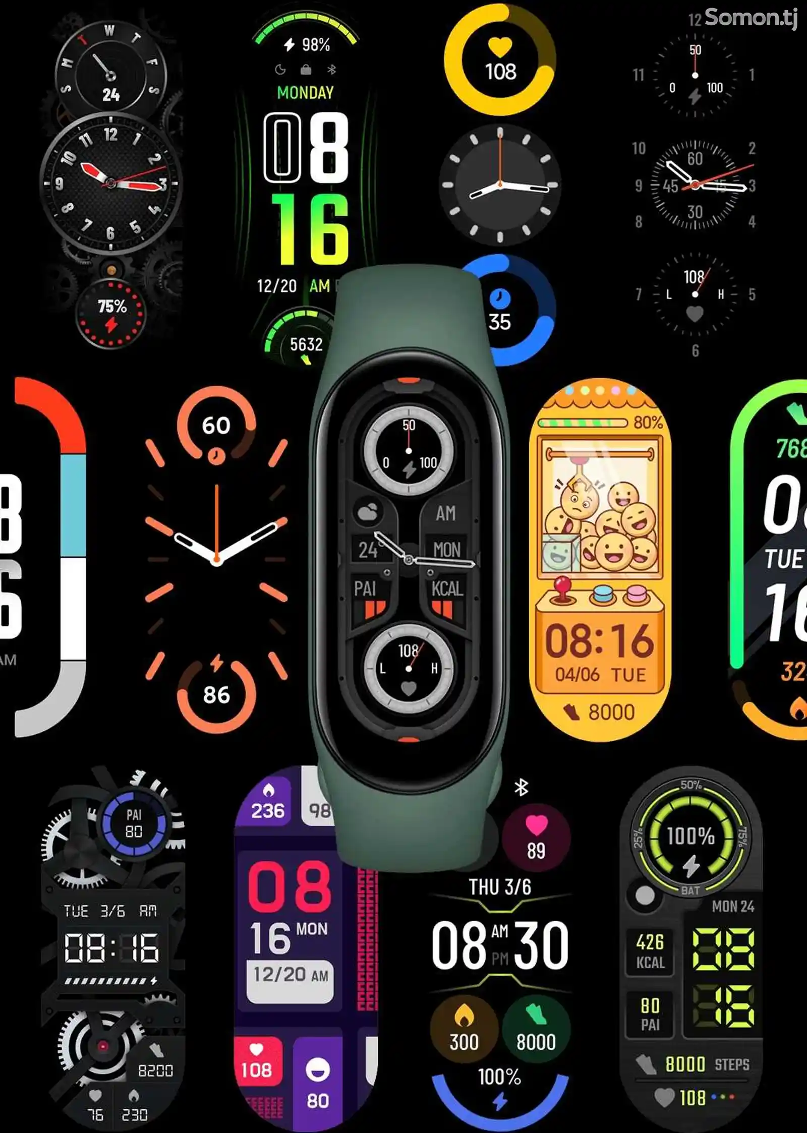Смарт часы Xiaomi Mi Band 7 Global-5