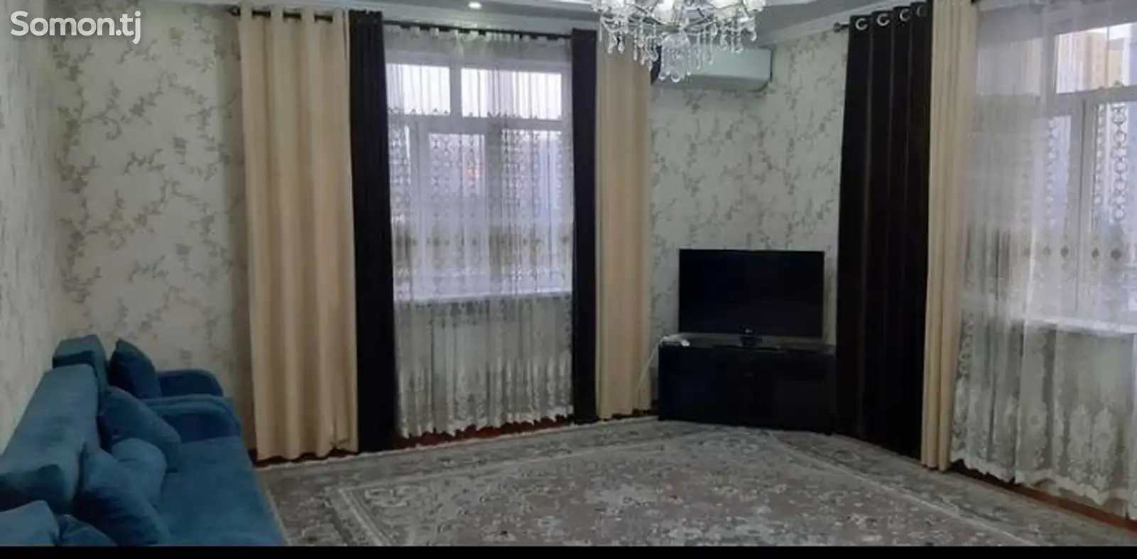 2-комн. квартира, 2 этаж, 72м², И. Сомони-1