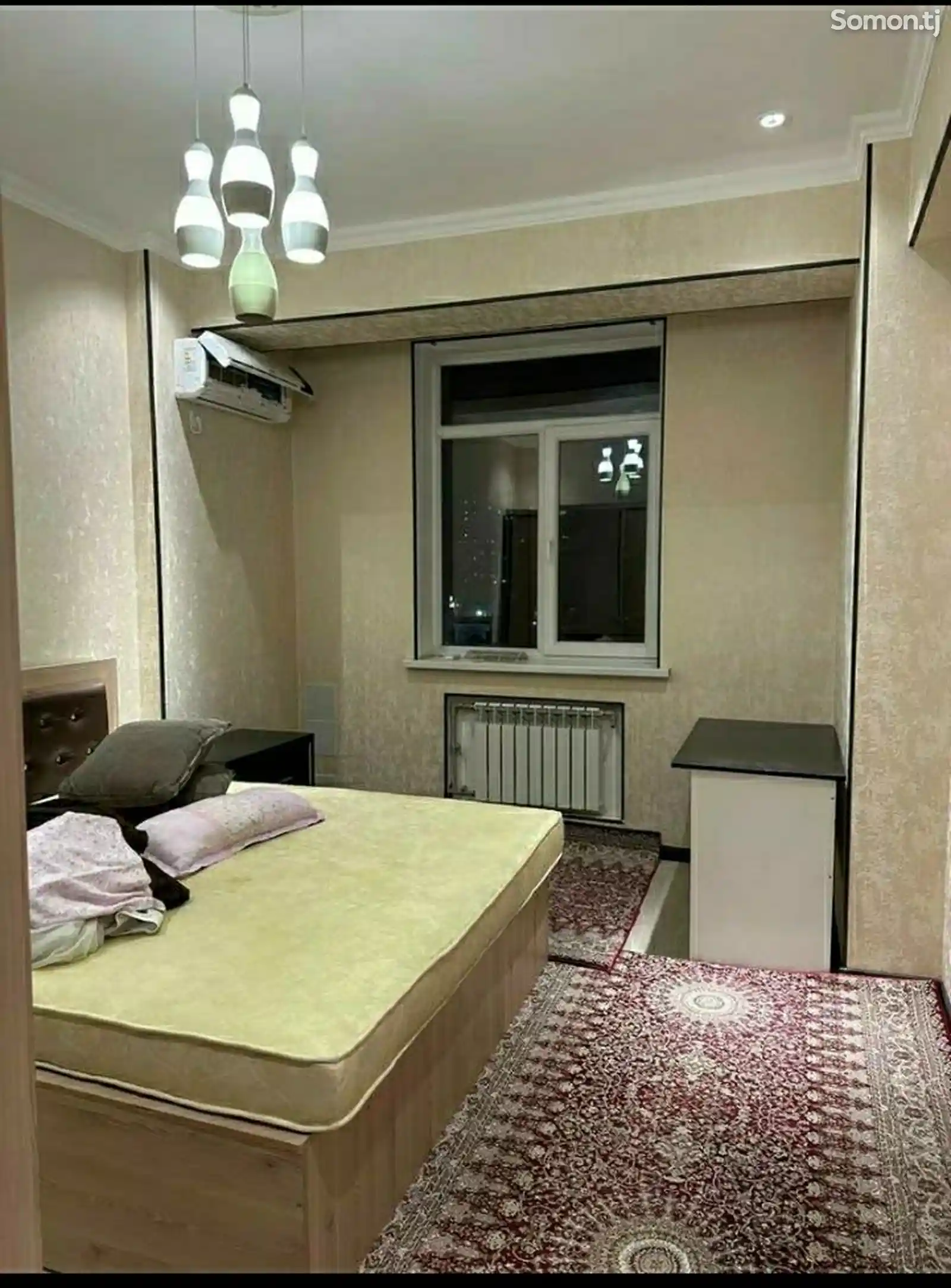 2-комн. квартира, 11 этаж, 60м², Исмоили Сомони-4