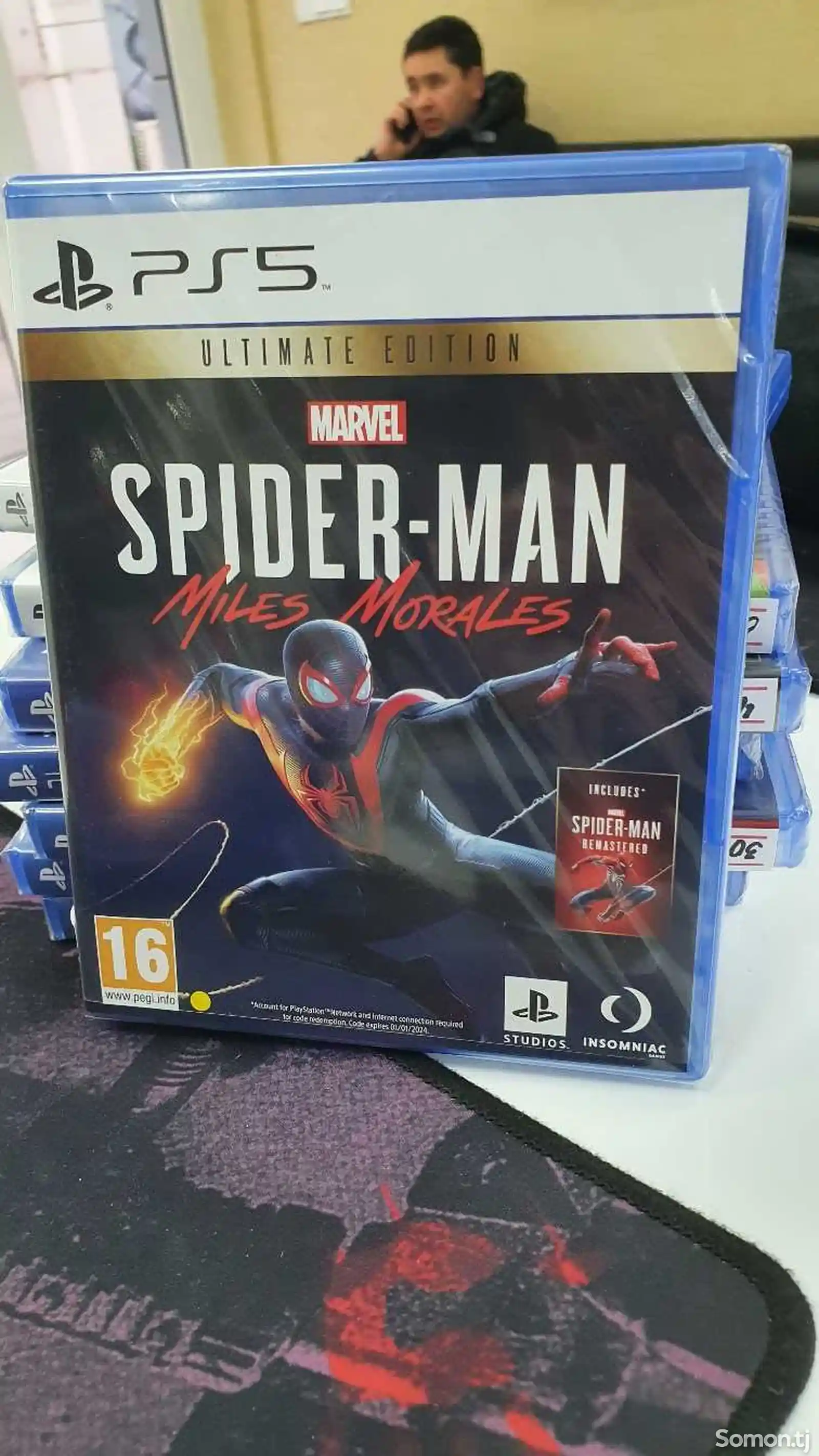 Игра Spider Man Miles Morales для ps5-2