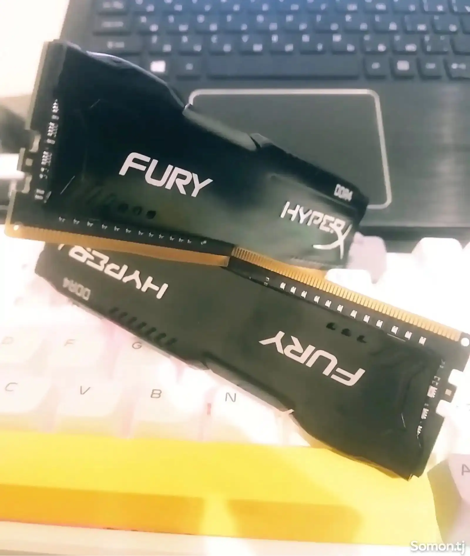 Оперативная память HyperX kingston fury 8Gb 2133MHz DDR4 RAM 2x4 ГБ-4