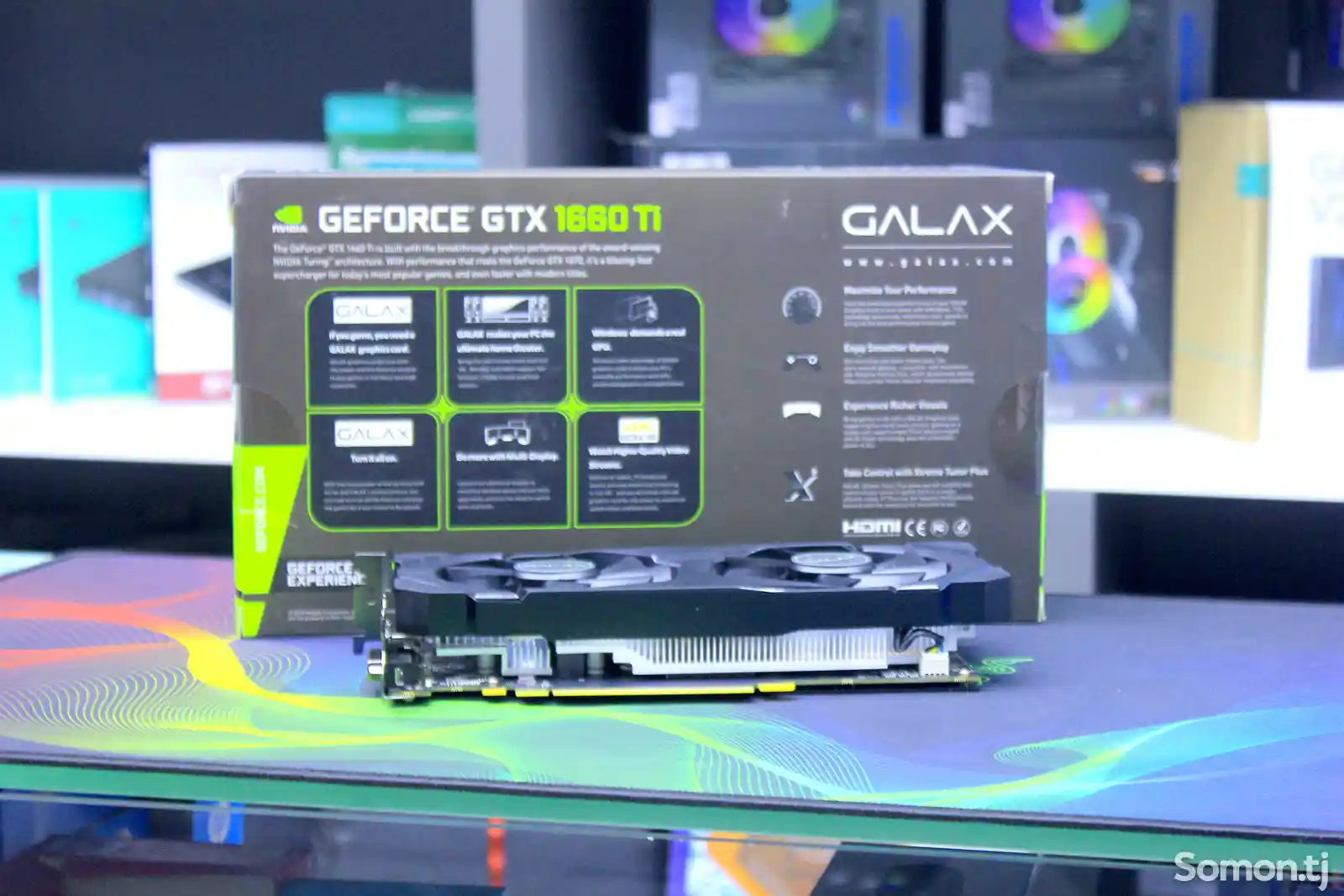 Видеокарта Galax Geforce GTX 1660Ti 6GB-3