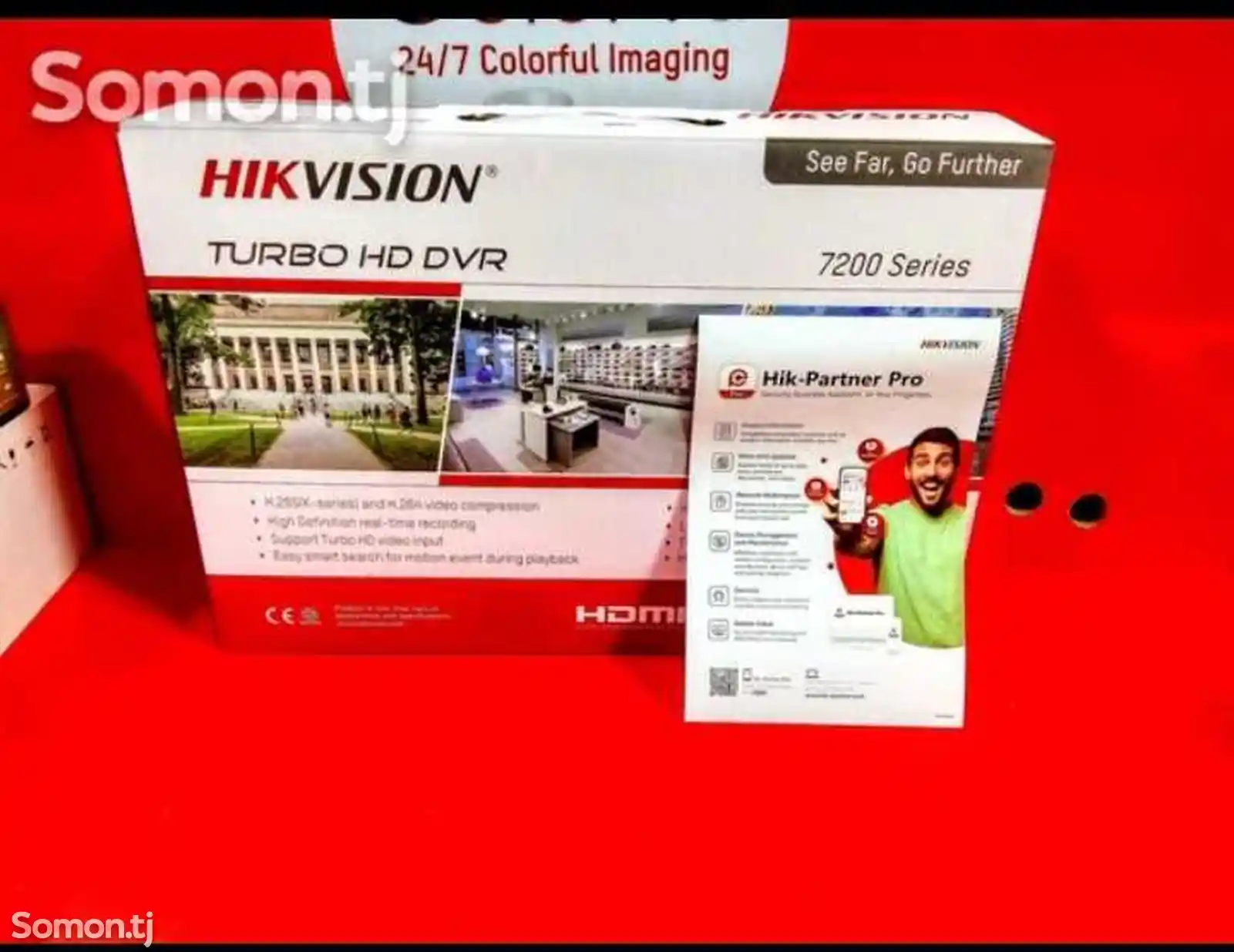 Видеорегистратор Hikvision 4х 7204-2