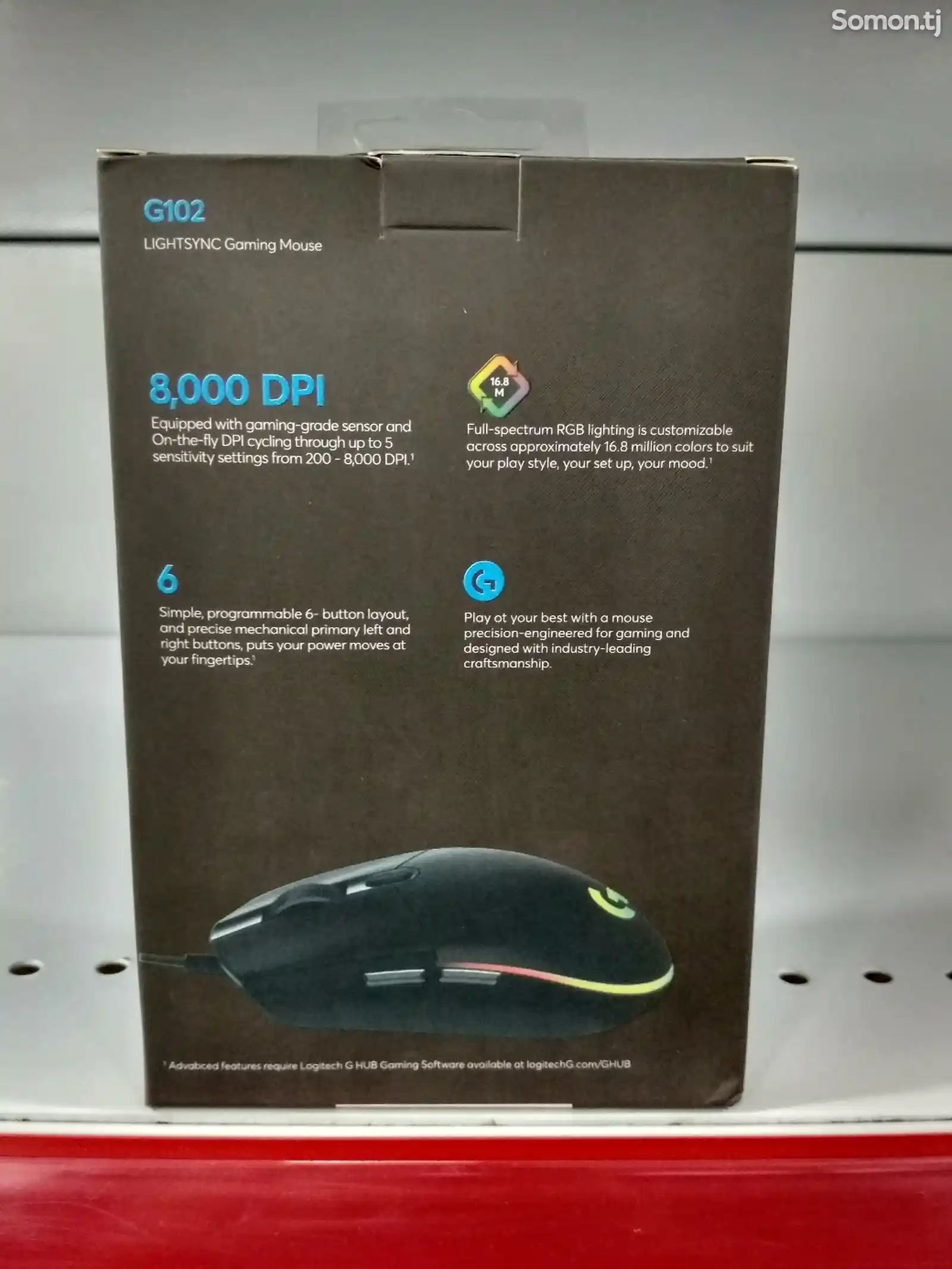 Мышка Logitech G102-4