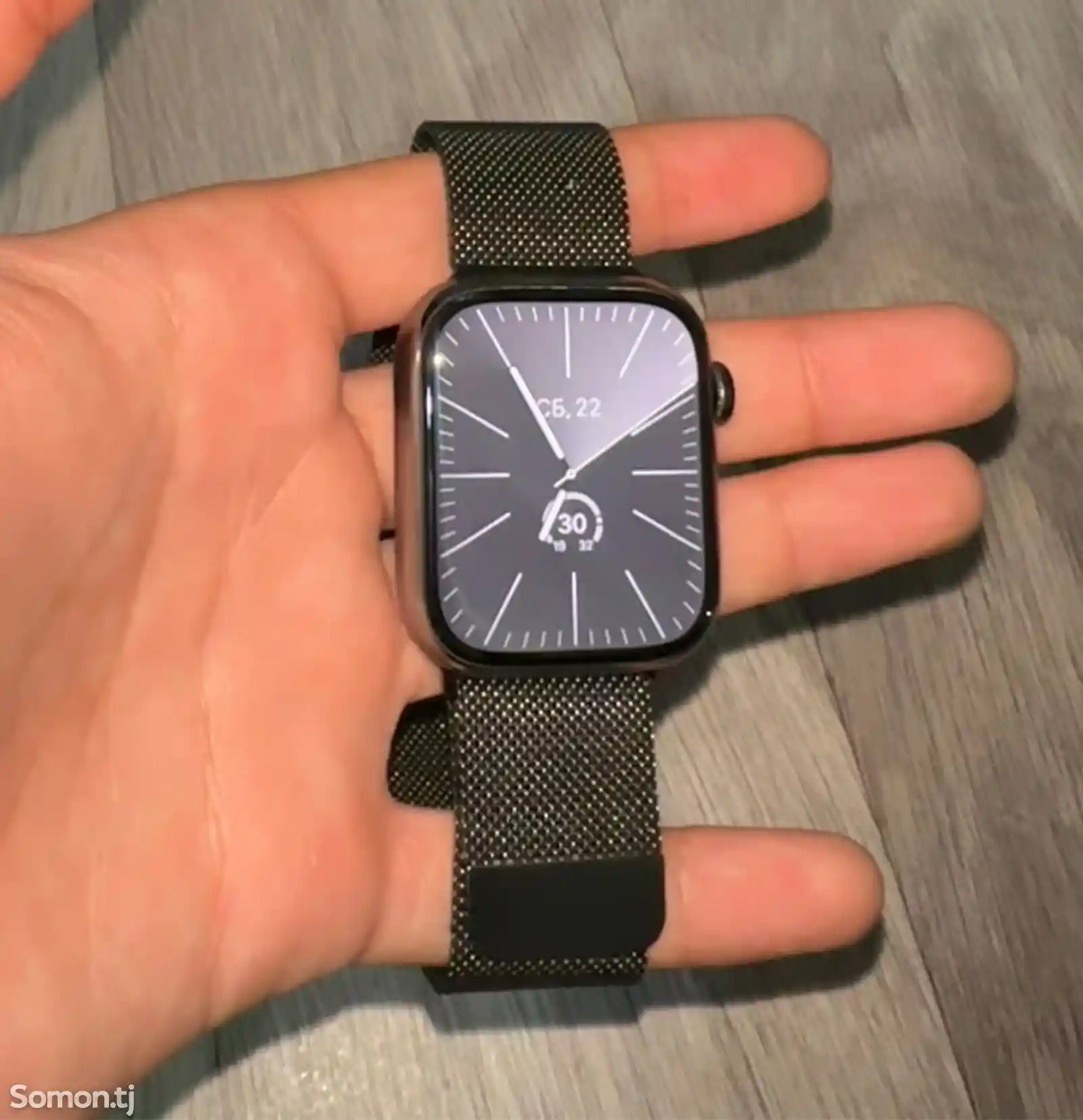 Смарт часы Apple Watch Series 7 Gps + Cellular Stainless Steel 45mm-4