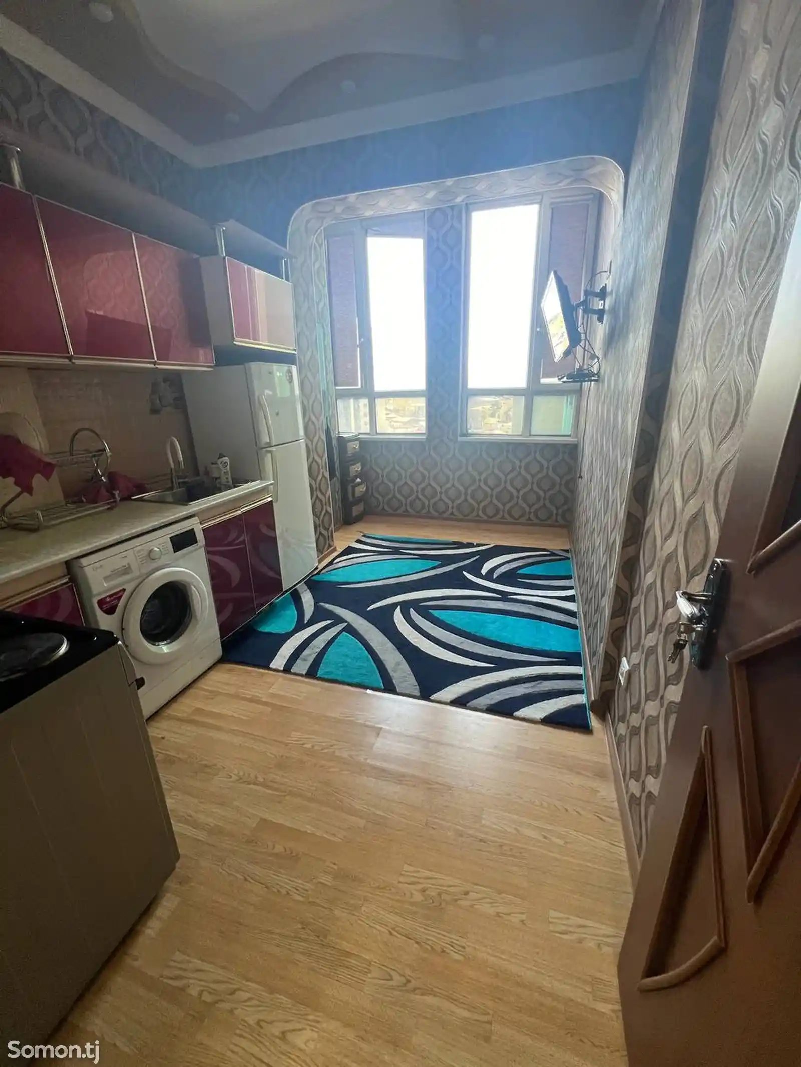 2-комн. квартира, 10 этаж, 68м², И. Сомони-6