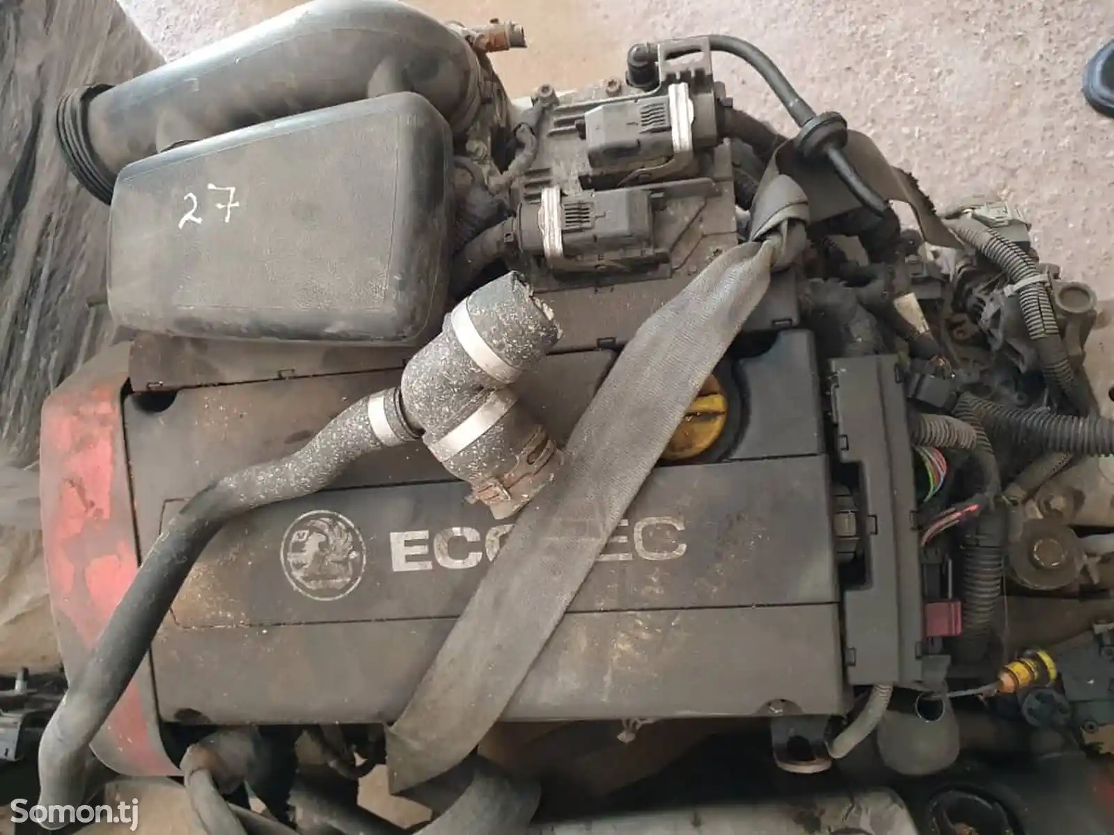 Мотор от Opel 1.6 экотэк