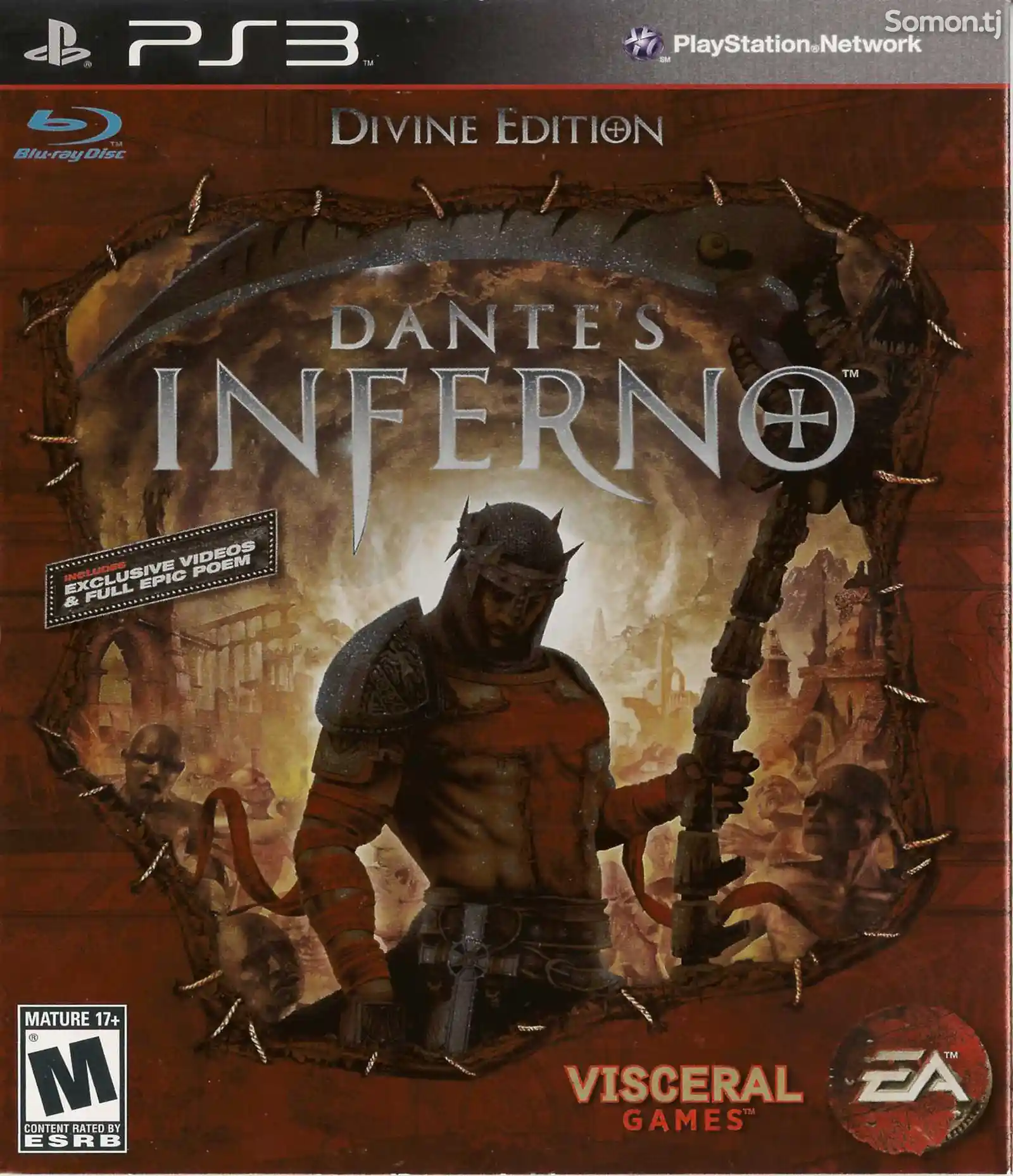 Игра Dantes Inferno для PlayStation 3